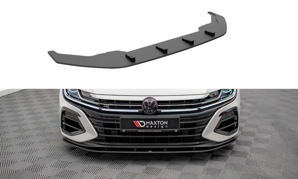 Frontspoiler VW Arteon R Facelift 2020 - 2025 | Street Pro Black Edition – bilde 3