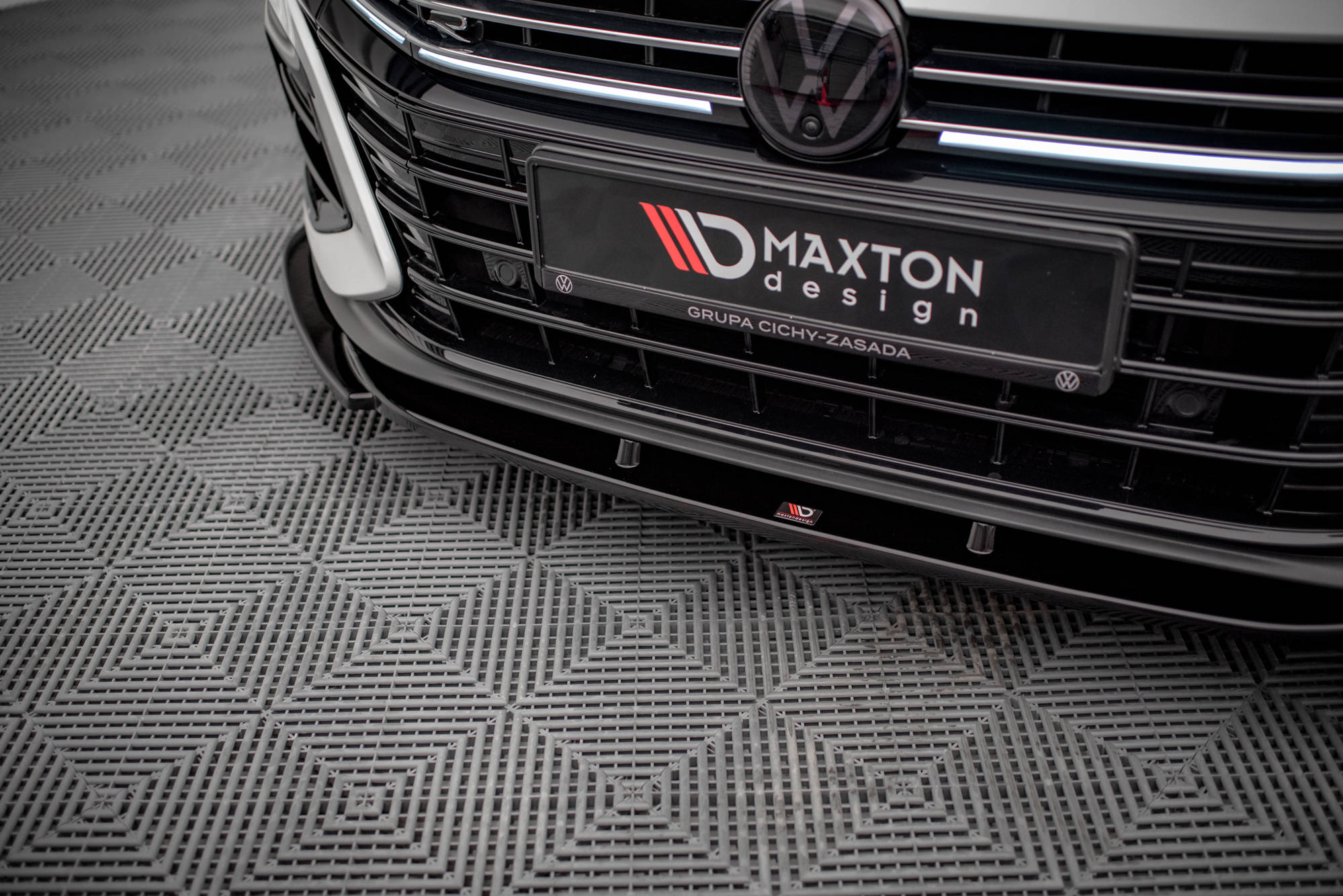 Frontspoiler VW Arteon R Facelift 2020 - 2025 | V.1 Glossy Black Edition