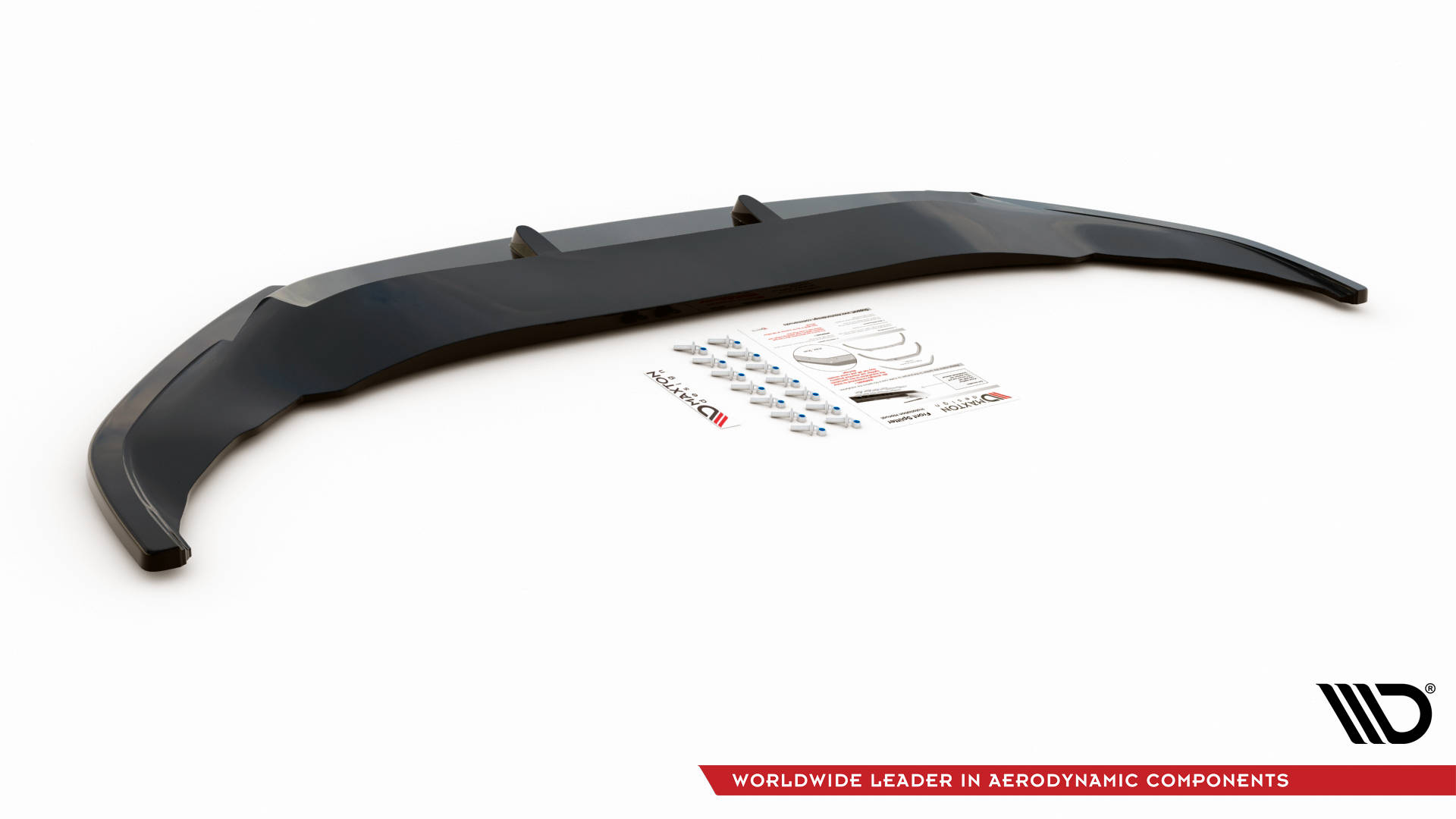 Frontspoiler VW Arteon R Facelift 2020 - 2025 | V.1 Glossy Black Edition – bilde 6