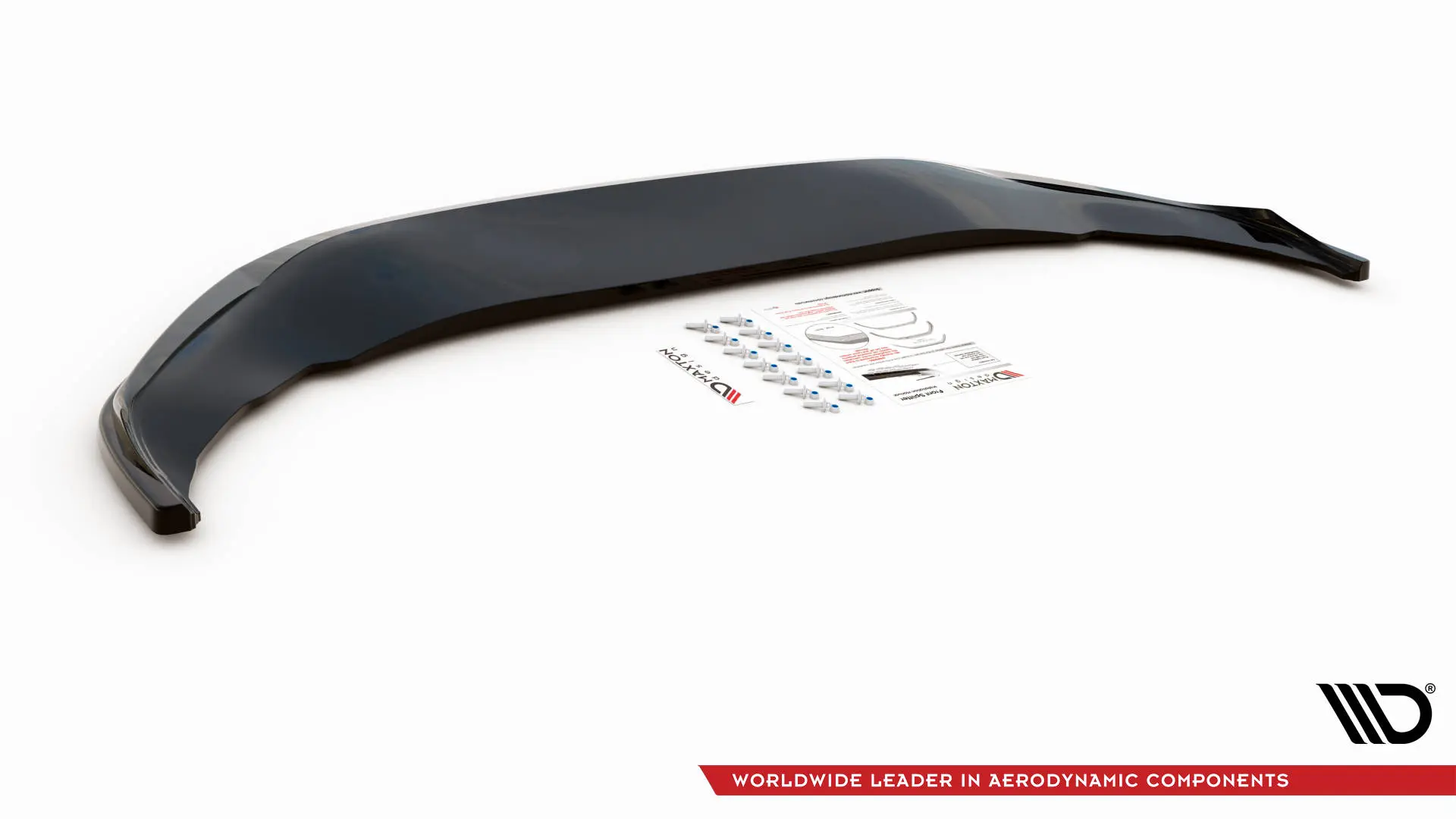 Frontspoiler VW Arteon R Facelift 2020 - 2025 | V.3 Glossy Black Edition – bilde 6