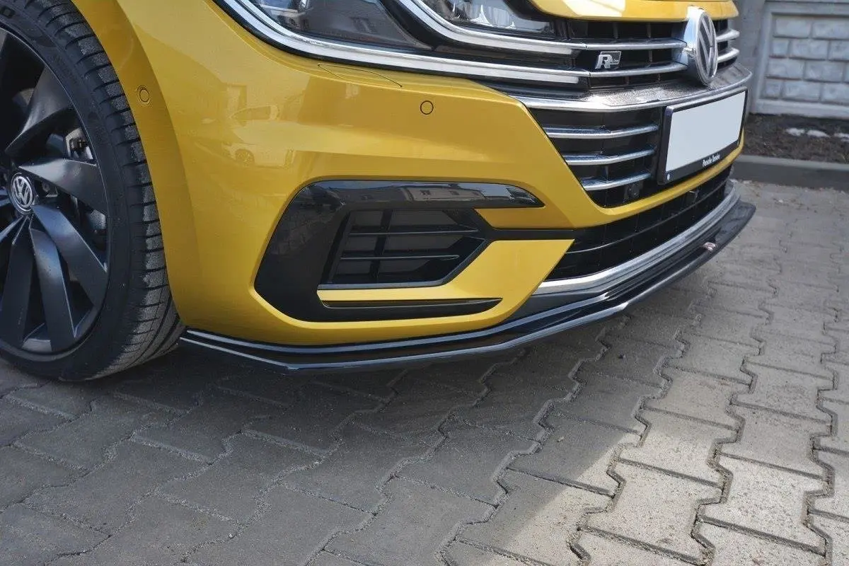 Frontspoiler VW Arteon R-Line 2017 - 2020 | V.1 Glossy Black Edition