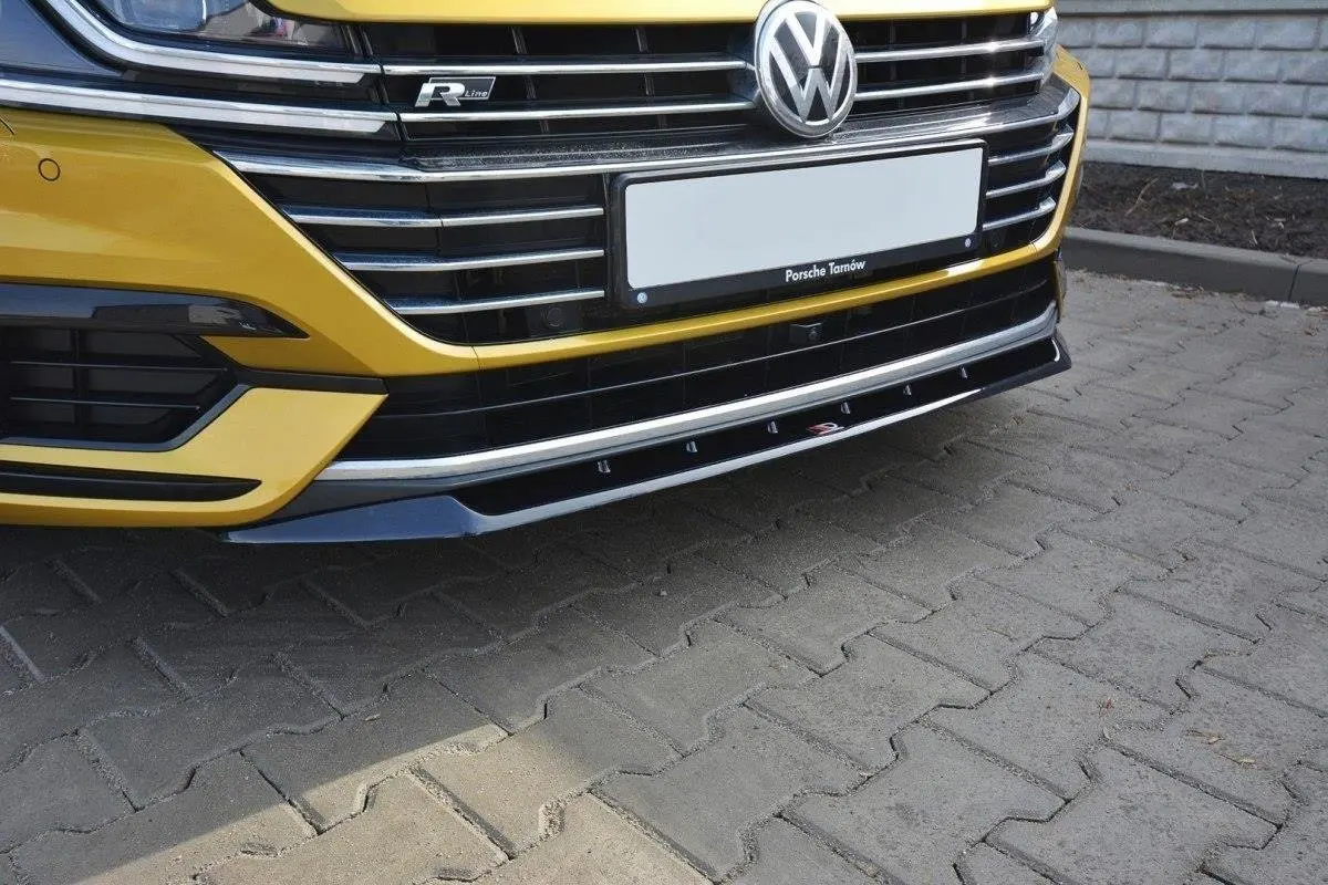 Frontspoiler VW Arteon R-Line 2017-2020 | V.2 Glossy Black Edition – bilde 2