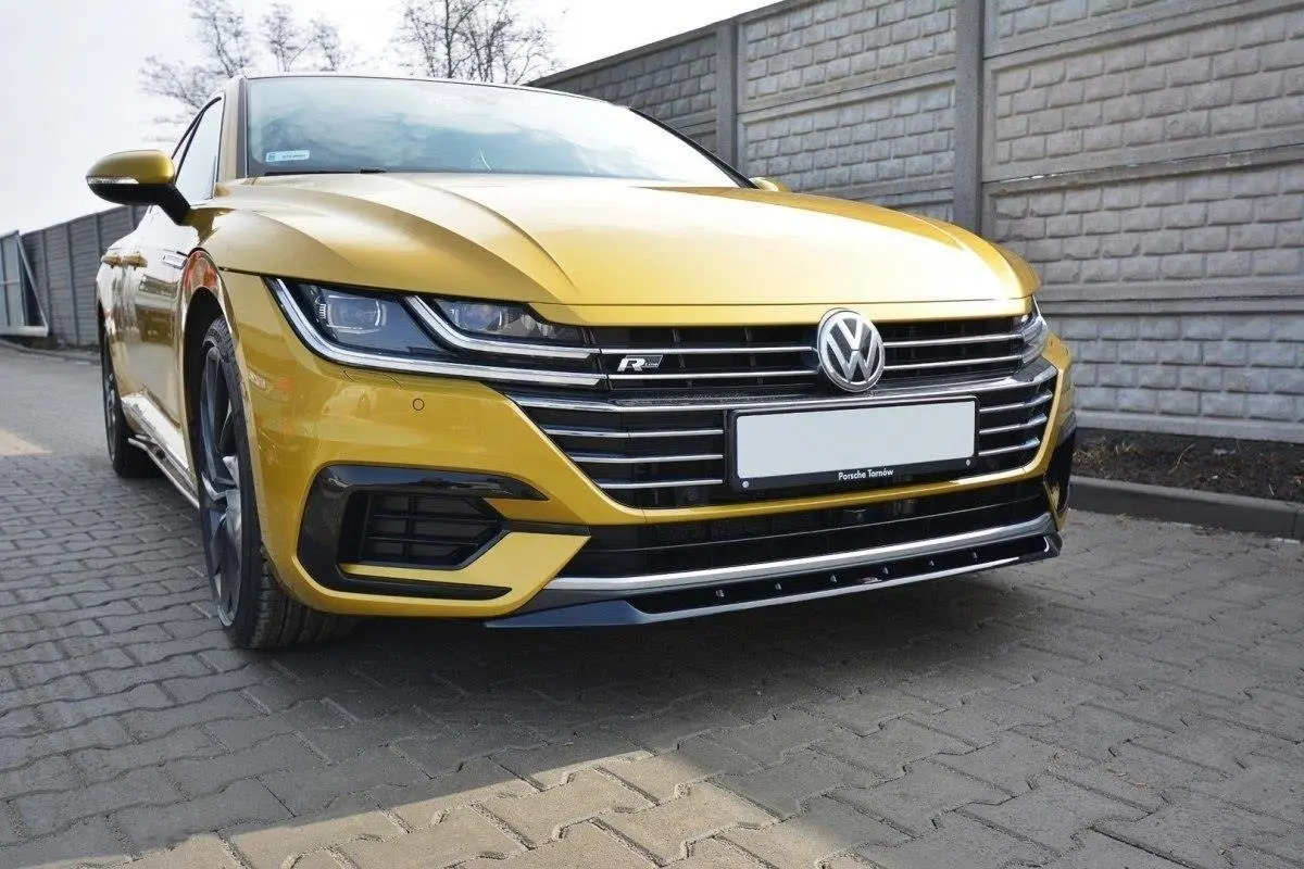 Frontspoiler VW Arteon R-Line 2017-2020 | V.2 Glossy Black Edition – bilde 3