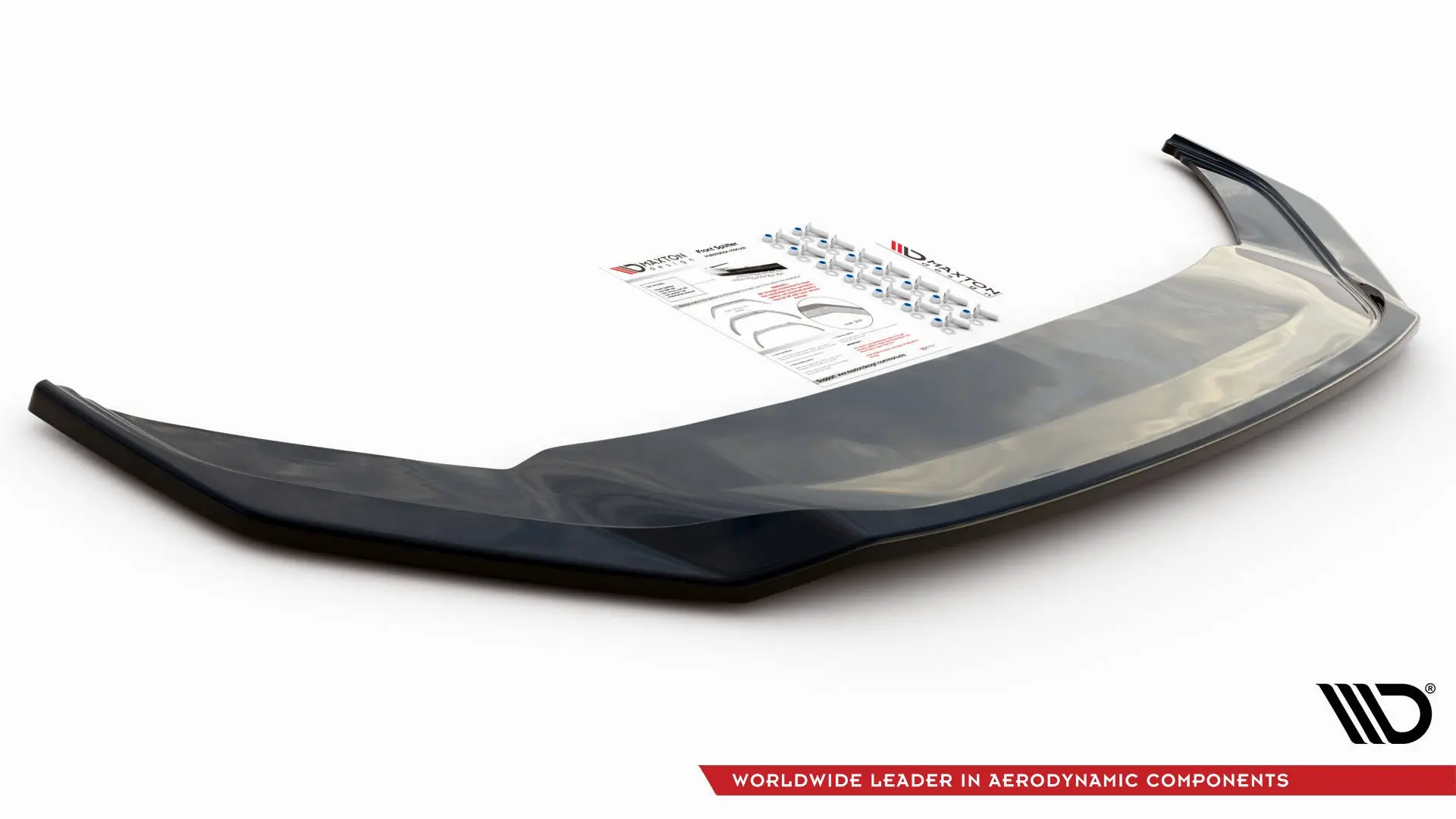 Frontspoiler VW Arteon R-Line Facelift 2020 - 2025 | V.3 Glossy Black Edition – bilde 5