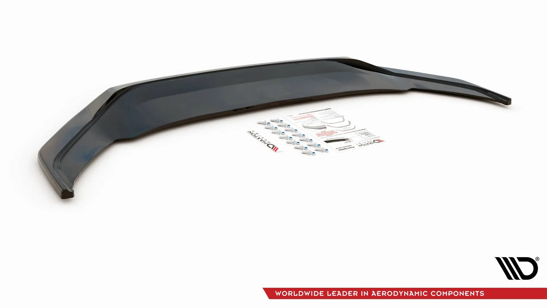 Frontspoiler VW Arteon R-Line Facelift 2020 - 2025 | V.3 Glossy Black Edition – bilde 6