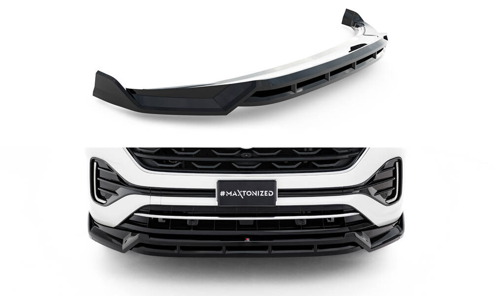 Frontspoiler VW Atlas R-Line I Facelift 2 2023 -> | Sport Glossy Black Edition