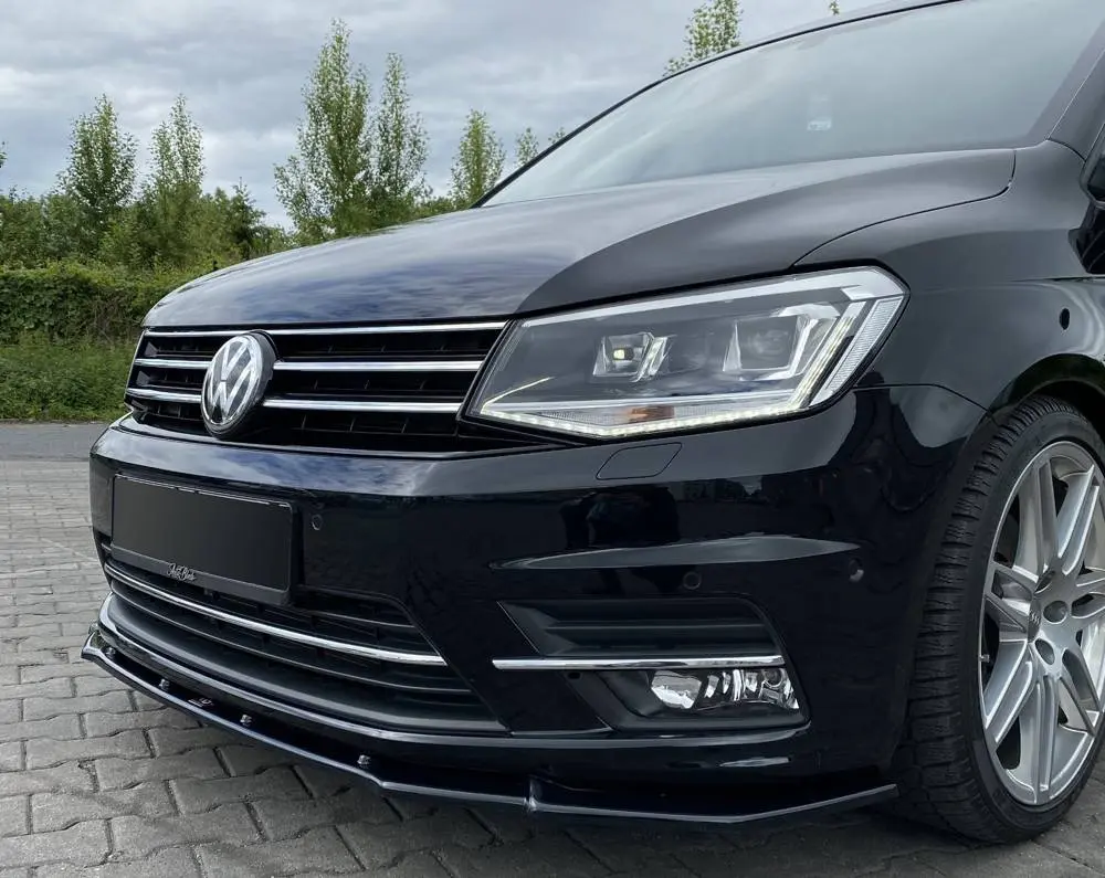 Frontspoiler VW Caddy IV 2015 - 2020 | Glossy Black Edition