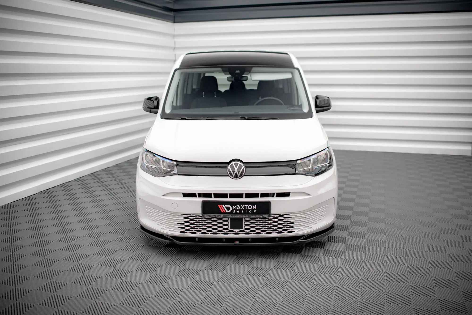 Frontspoiler VW Caddy V 2020 -> | V.1 Glossy Black Edition – bilde 2