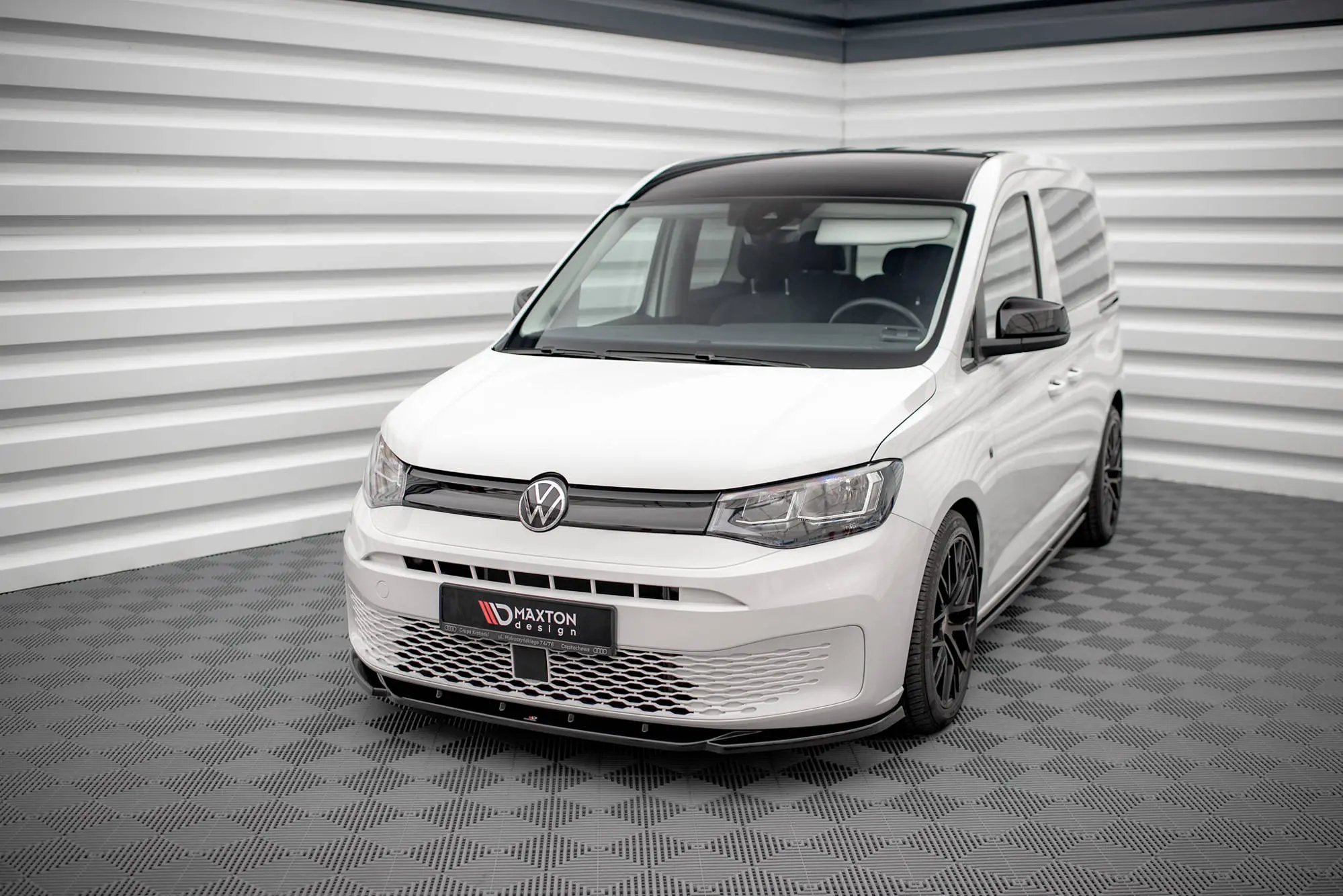 Frontspoiler VW Caddy V 2020 -> | V.1 Glossy Black Edition – bilde 4