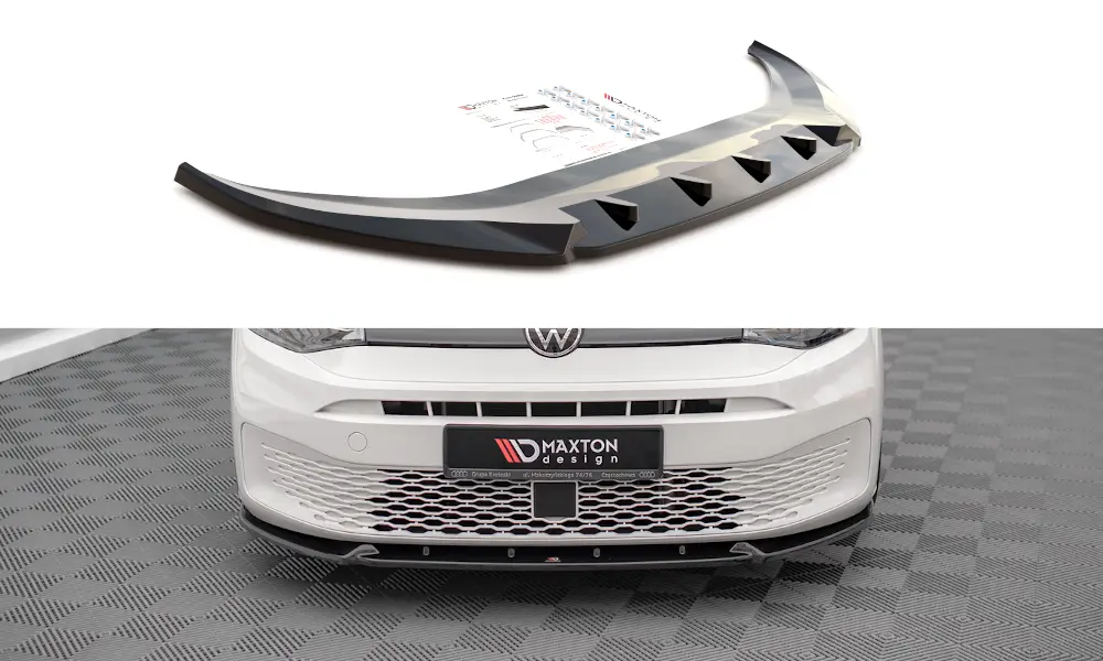 Frontspoiler VW Caddy V 2020-> | V.2 Glossy Black Edition – bilde 3