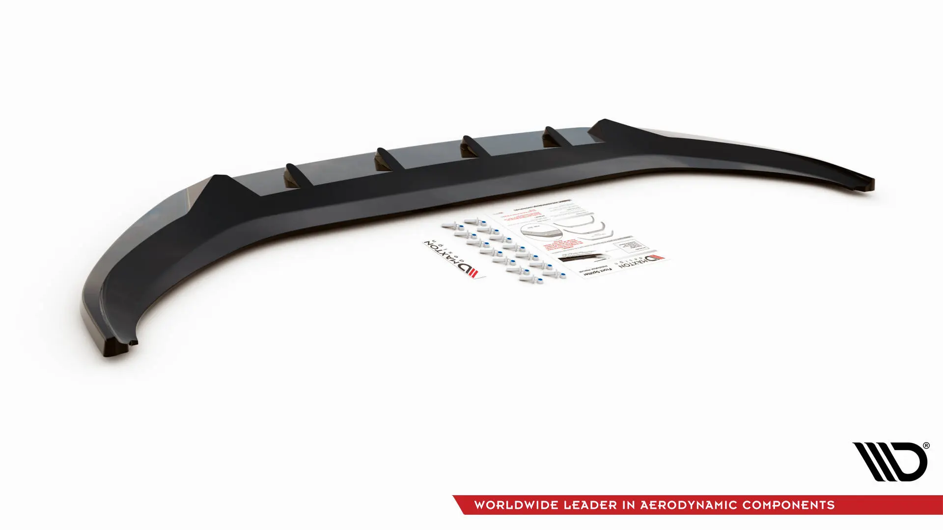 Frontspoiler VW Caddy V 2020-> | V.2 Glossy Black Edition – bilde 6