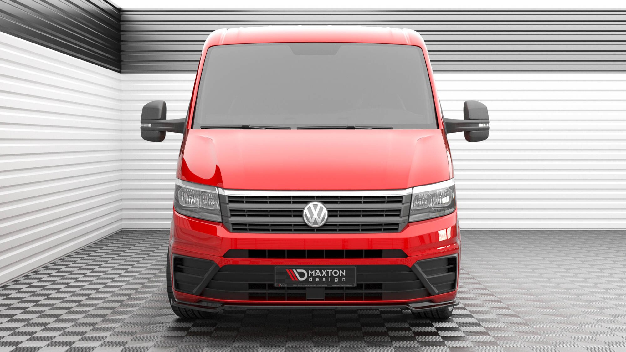 Frontspoiler VW Crafter II 2016 -> | Sport Glossy Black Edition V2 – bilde 2