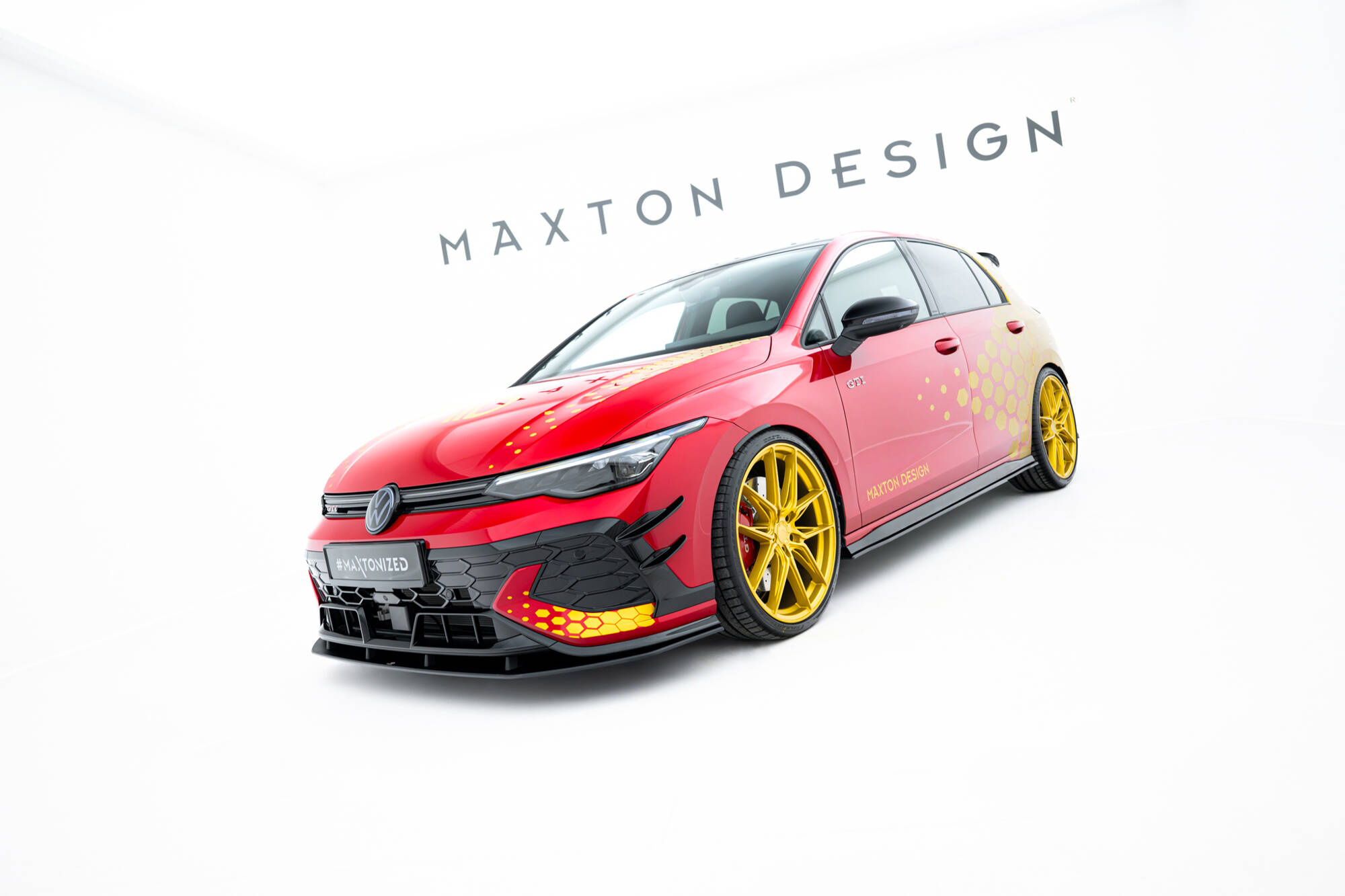 Frontspoiler VW Golf GTI Clubsport VIII Facelift 2024 -> | Sport Glossy Black Edition – bilde 2