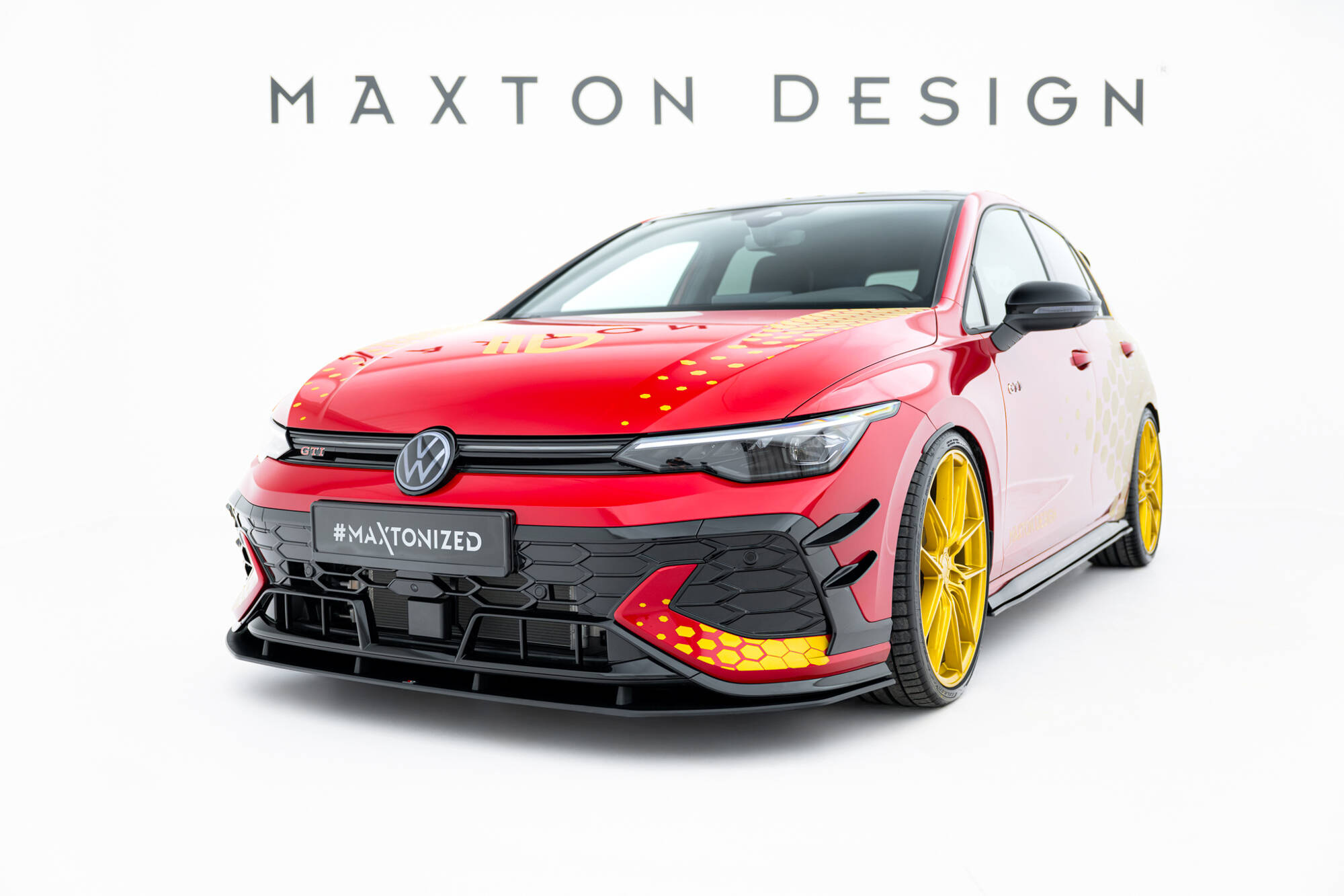 Frontspoiler VW Golf GTI Clubsport VIII Facelift 2024 -> | Sport Glossy Black Edition – bilde 5