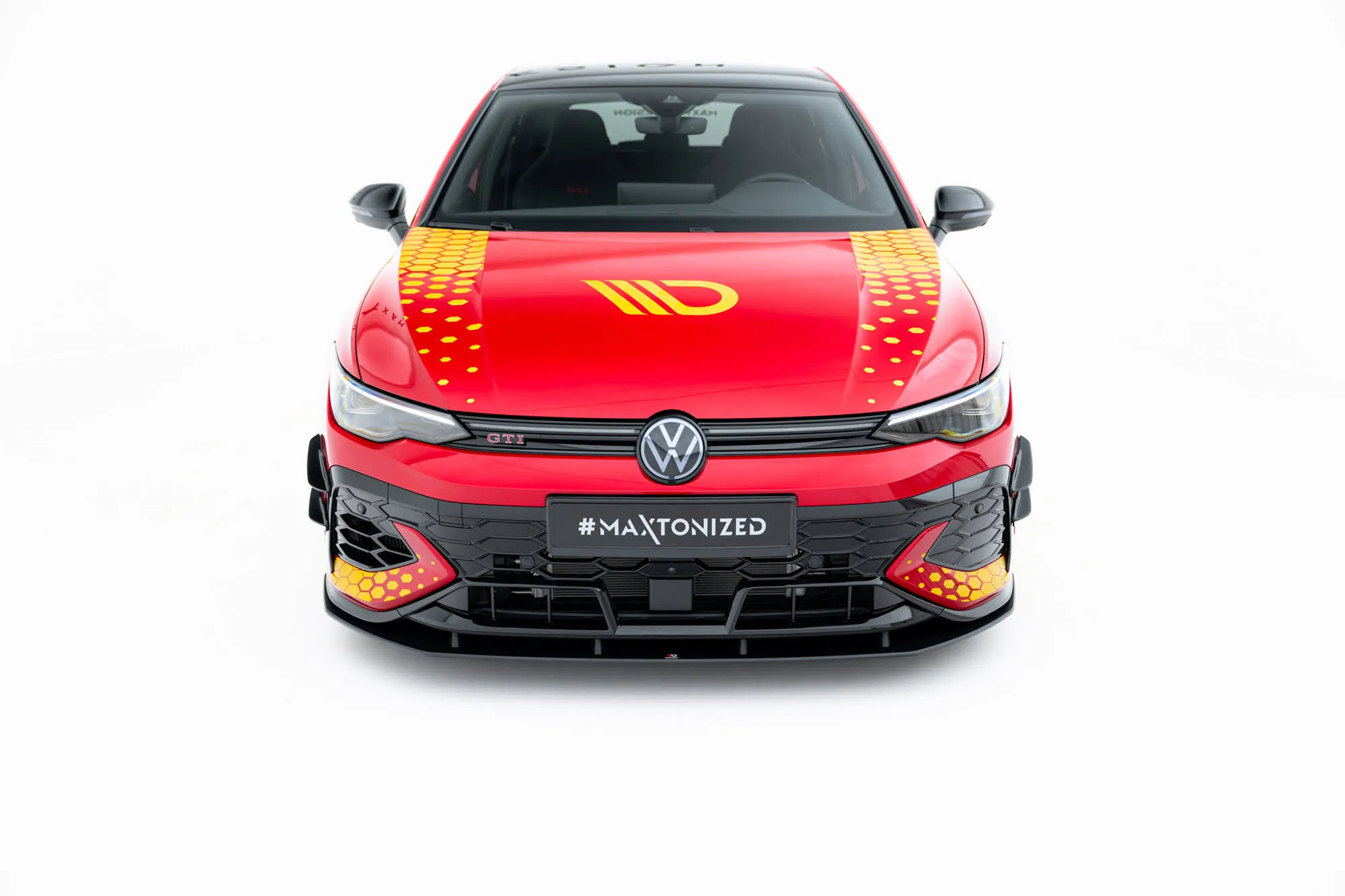 Frontspoiler VW Golf GTI Clubsport VIII Facelift 2024 -> | Street Pro Black Edition – bilde 2