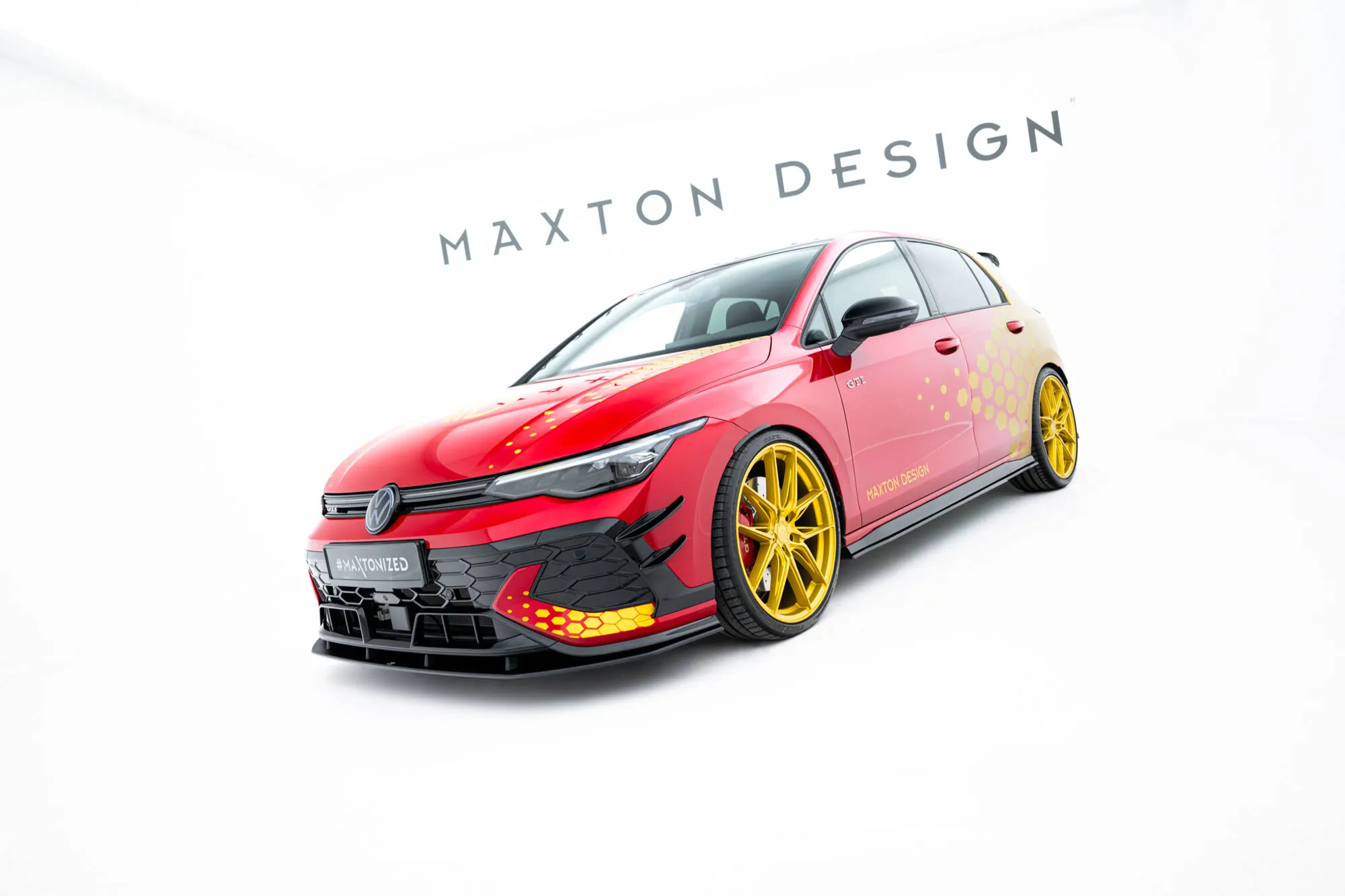 Frontspoiler VW Golf GTI Clubsport VIII Facelift 2024 -> | Street Pro Black Edition – bilde 3