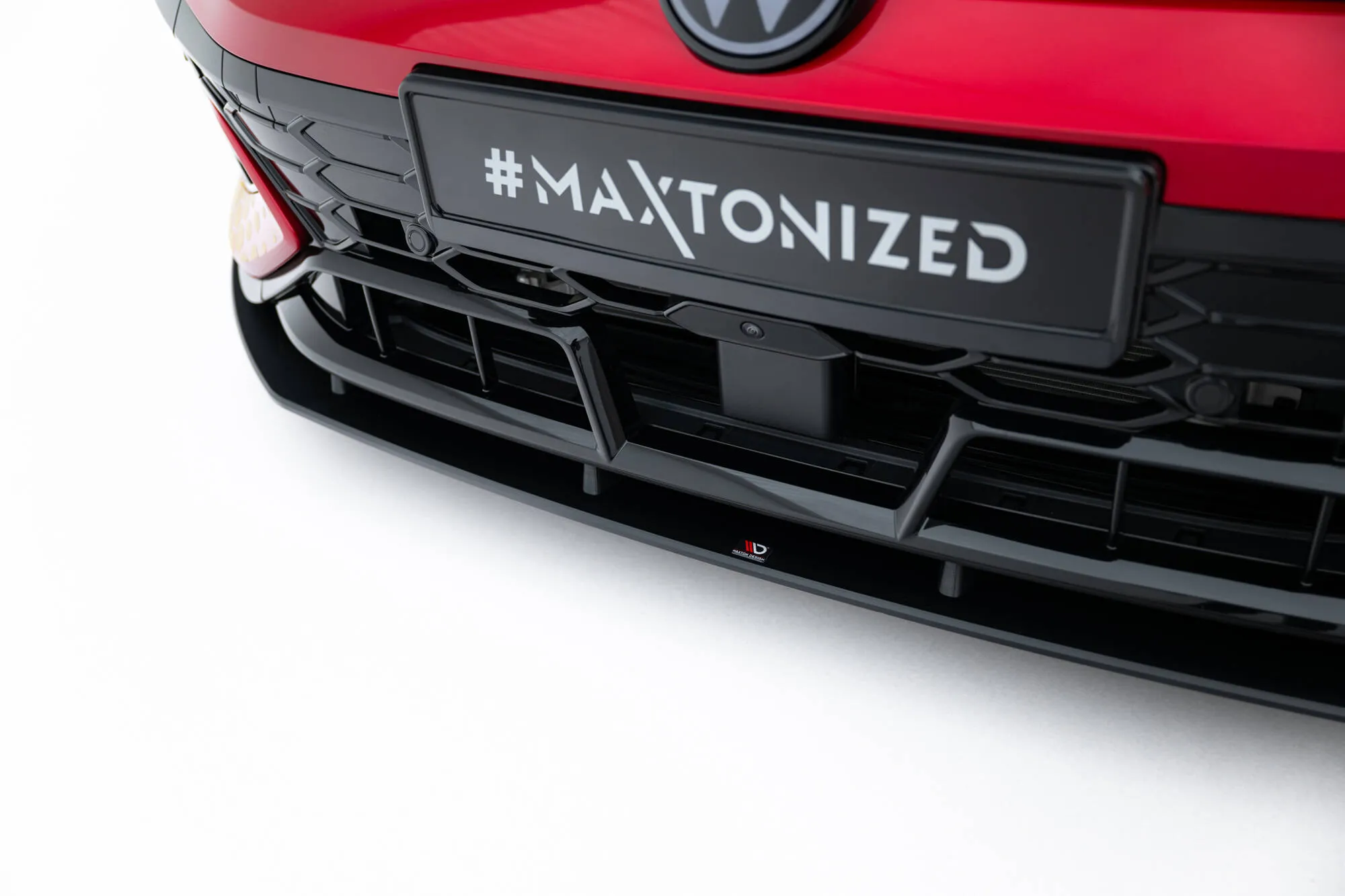 Frontspoiler VW Golf GTI Clubsport VIII Facelift 2024 -> | Street Pro Black Edition – bilde 4