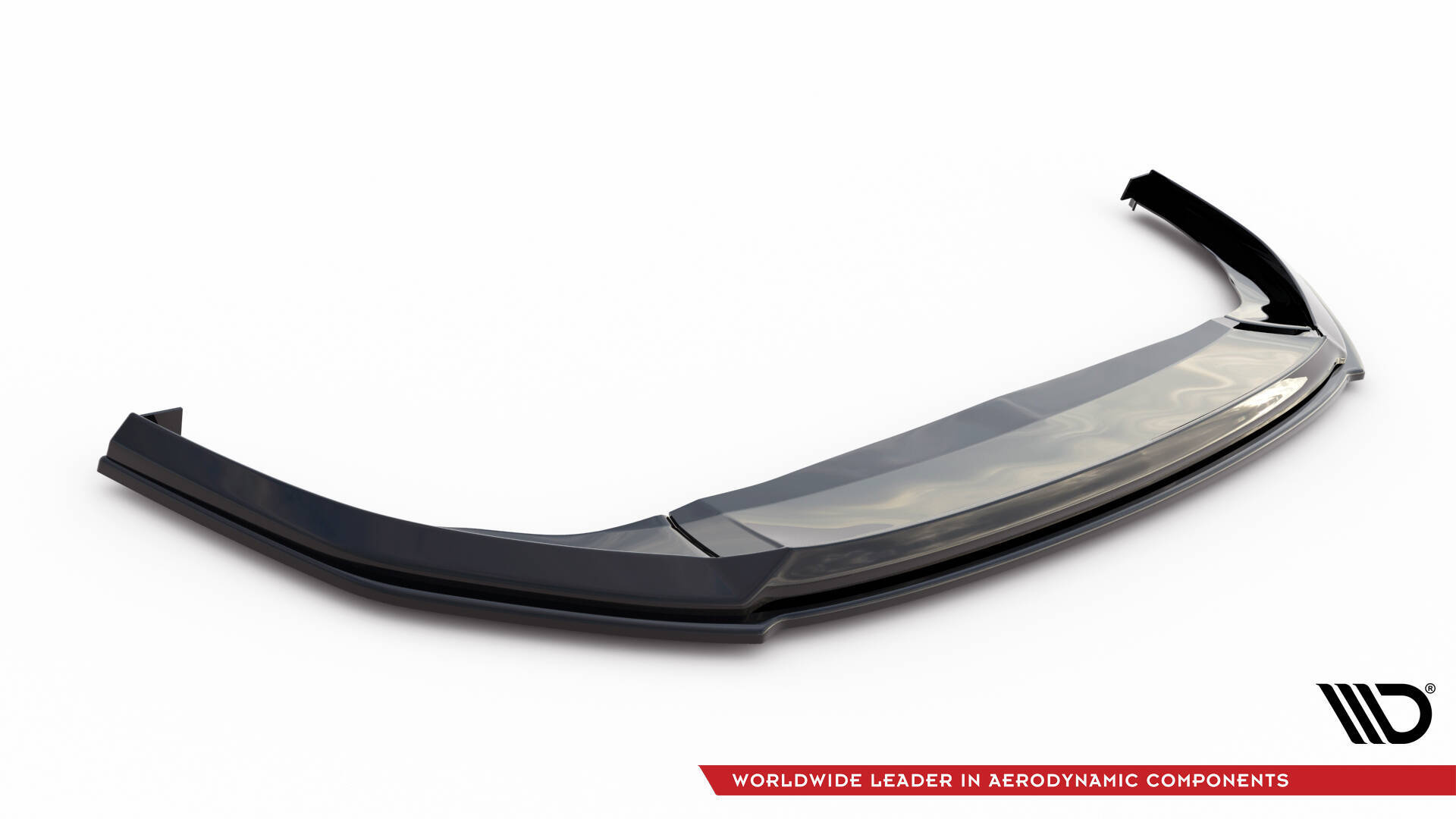 Frontspoiler VW Golf (GTI/GTE/GTD/R-Line) VIII 2020 - 2024 | Sport Glossy Black Edition V6 – bilde 4