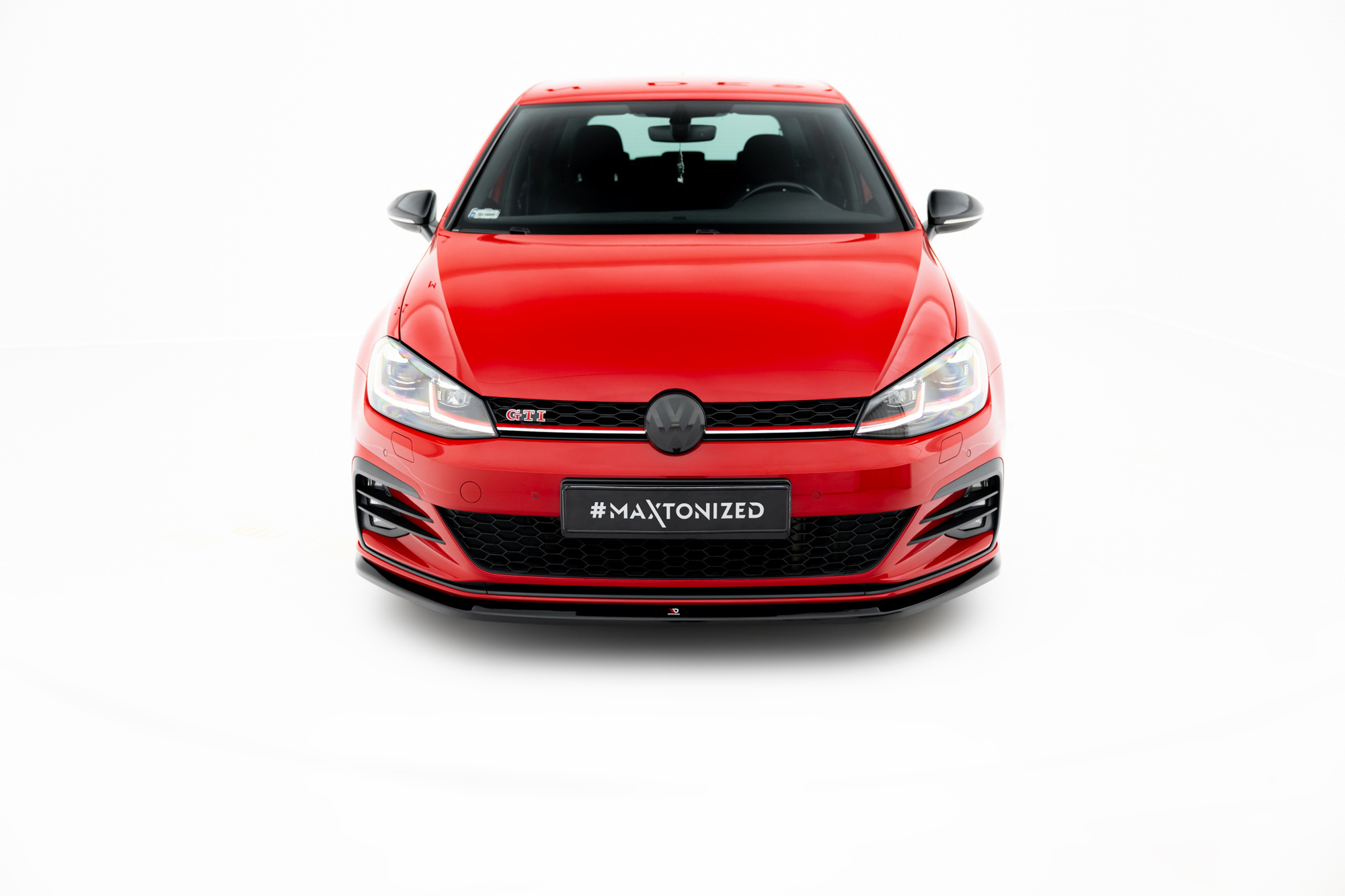 Frontspoiler VW Golf GTI VII Facelift 2017 - 2020 | Sport Glossy Black Edition V3 – bilde 2
