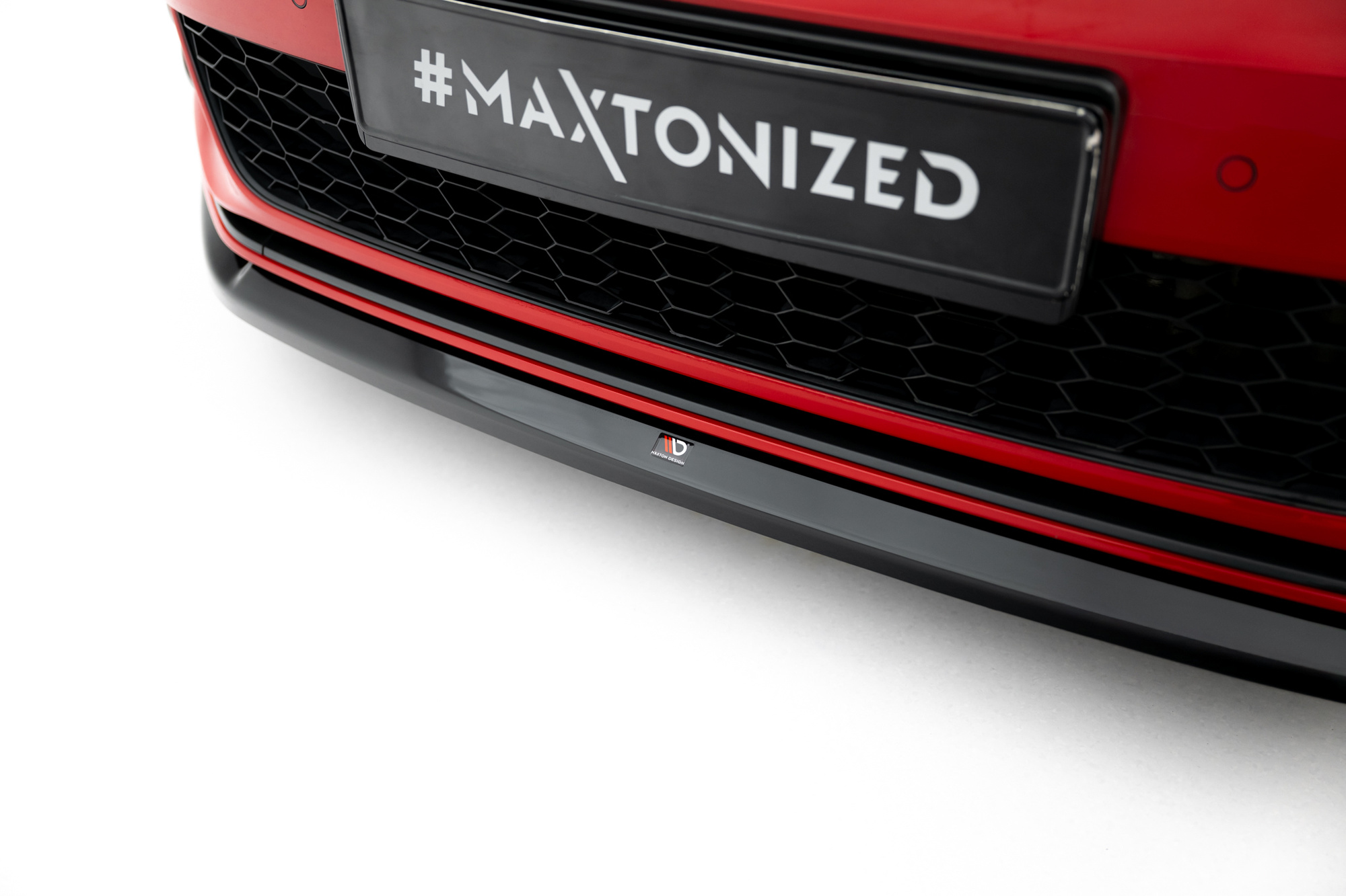 Frontspoiler VW Golf GTI VII Facelift 2017 - 2020 | Sport Glossy Black Edition V3 – bilde 3