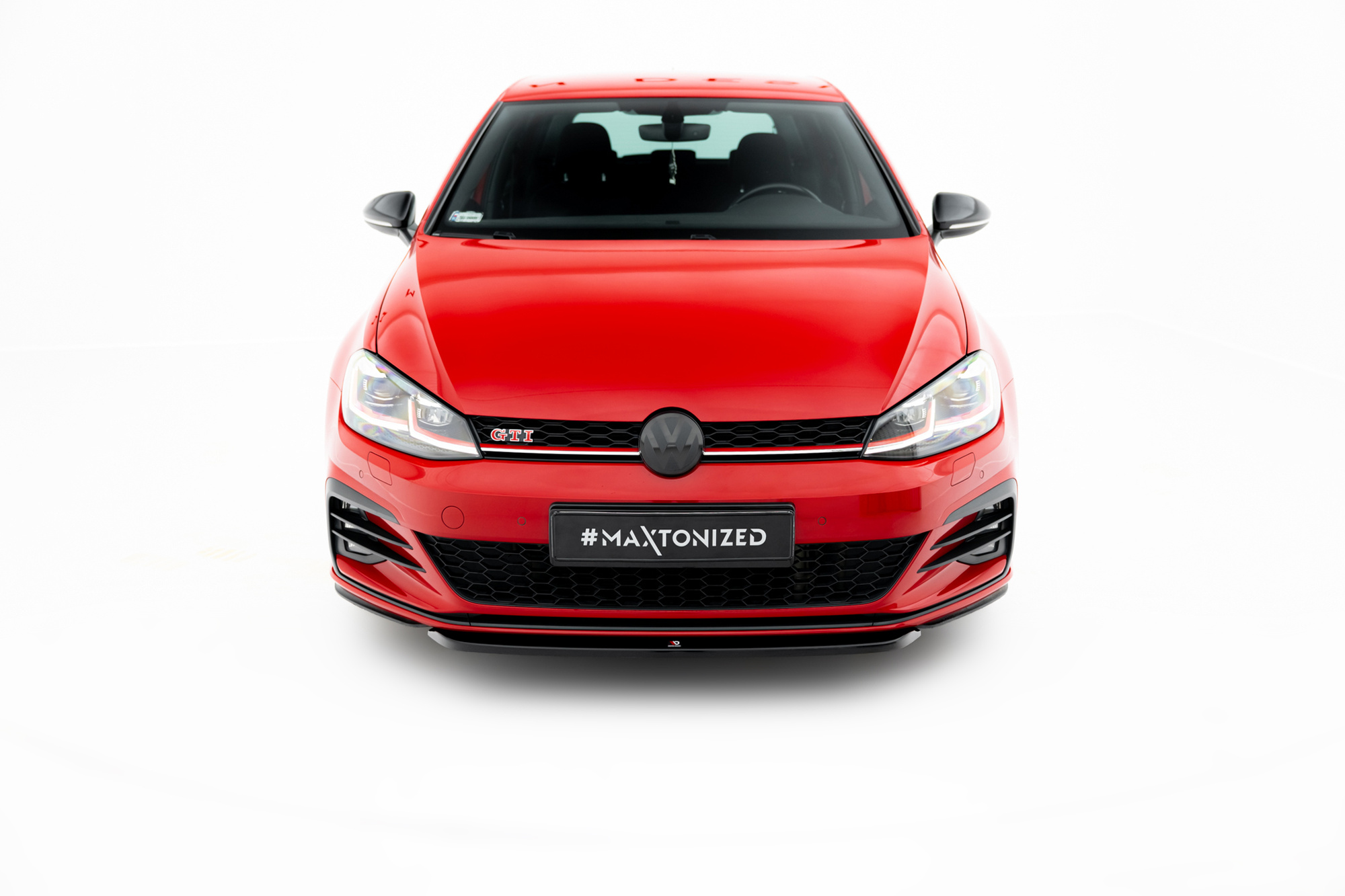 Frontspoiler VW Golf GTI VII Facelift 2017 - 2020  | Sport Glossy Black Edition V5 – bilde 2