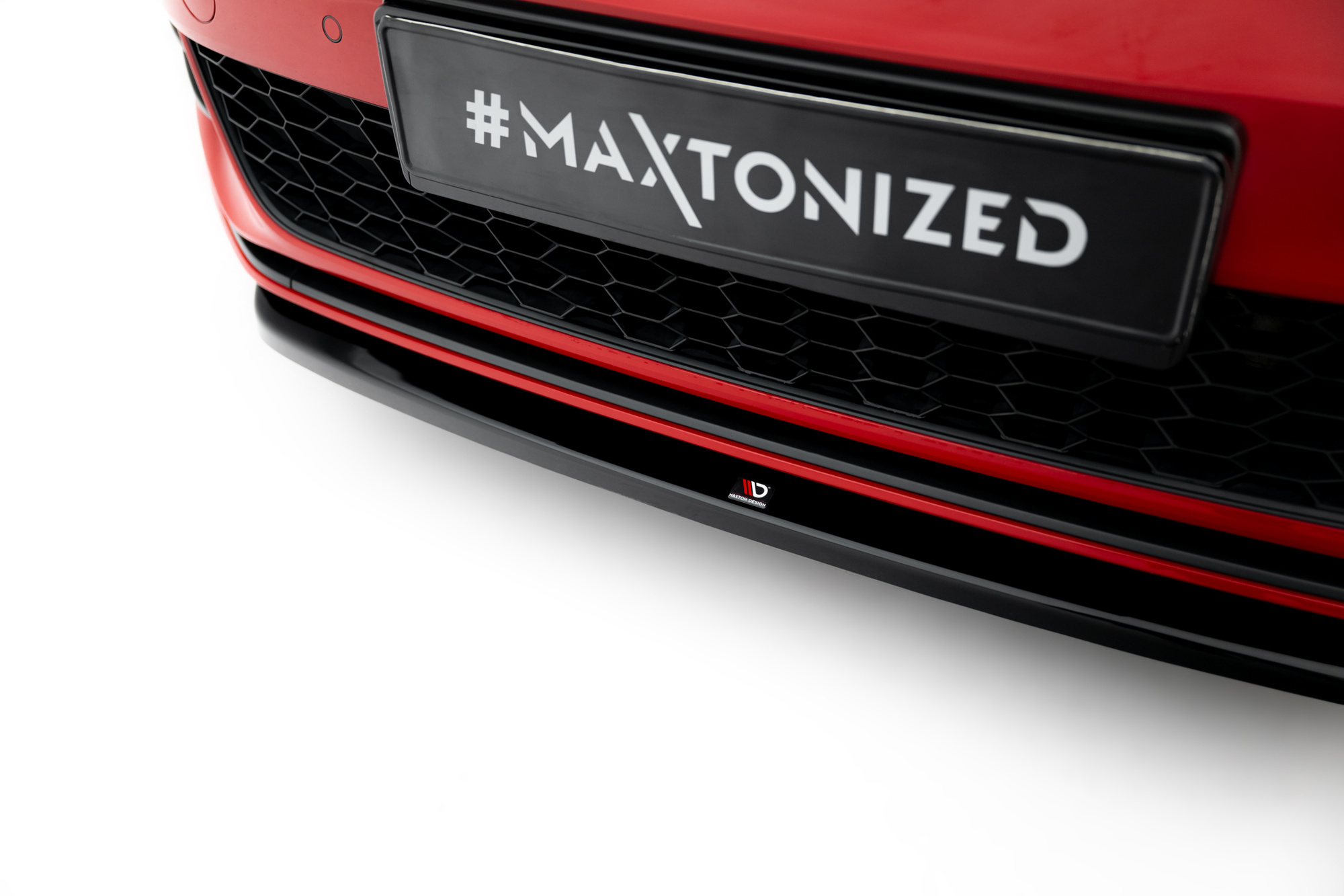 Frontspoiler VW Golf GTI VII Facelift 2017 - 2020  | Sport Glossy Black Edition V5 – bilde 3