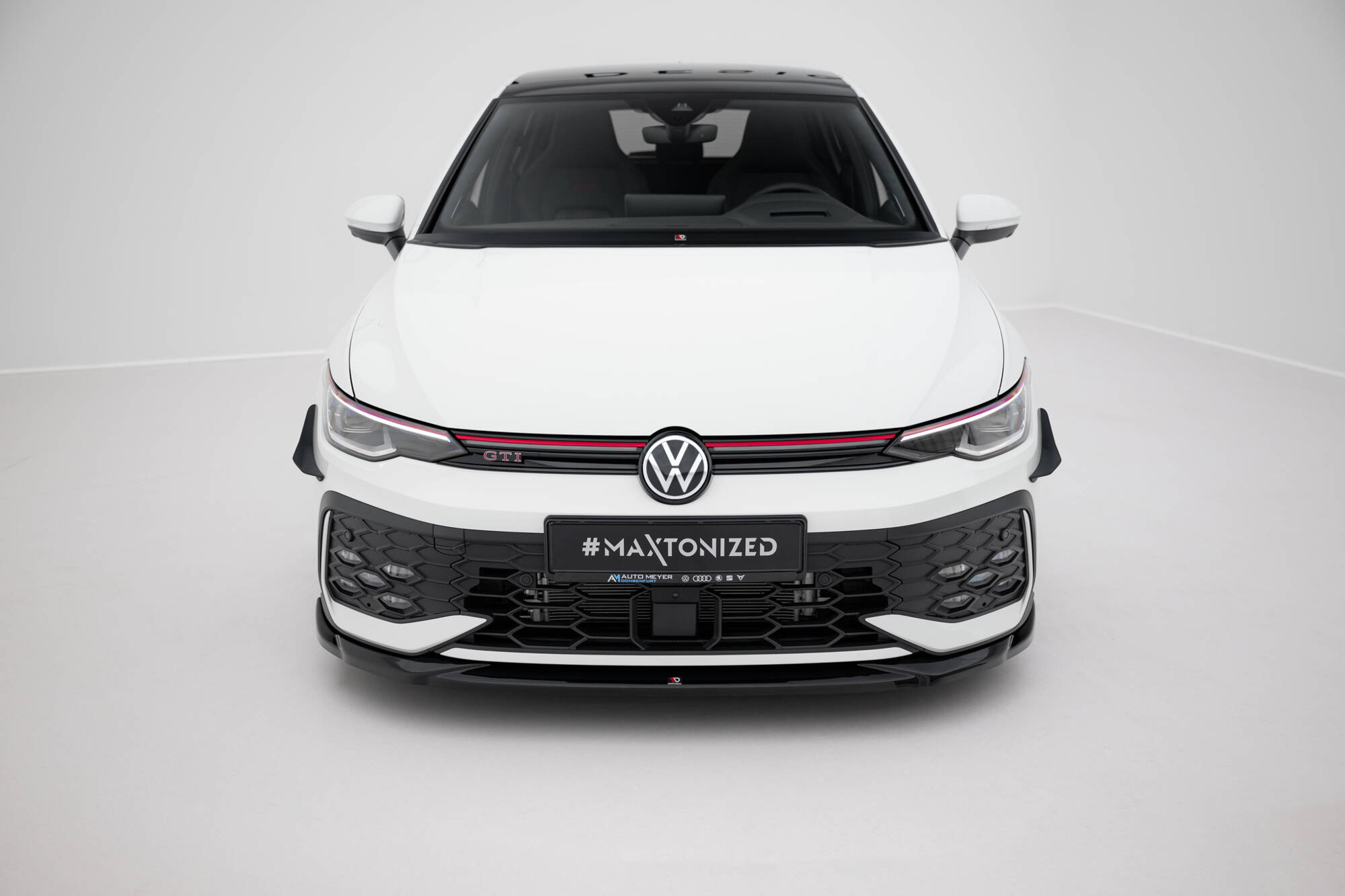 Frontspoiler VW Golf (R-Line/GTE/GTI) VIII Facelift 2024 -> | Sport Glossy Black Edition – bilde 2