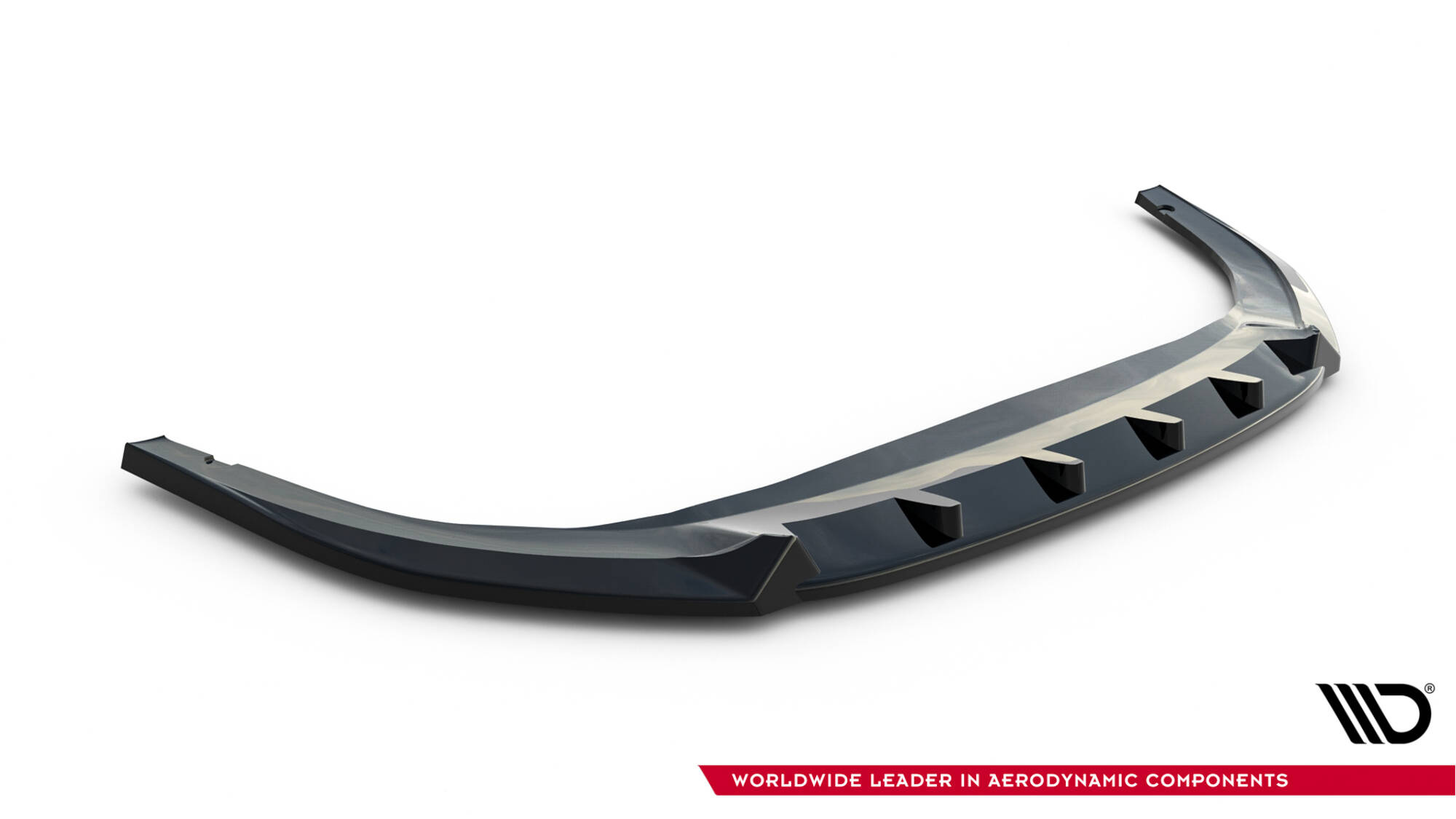 Frontspoiler VW Golf (R-Line/GTE/GTI) VIII Facelift 2024 -> | Sport Glossy Black Edition V2 – bilde 4