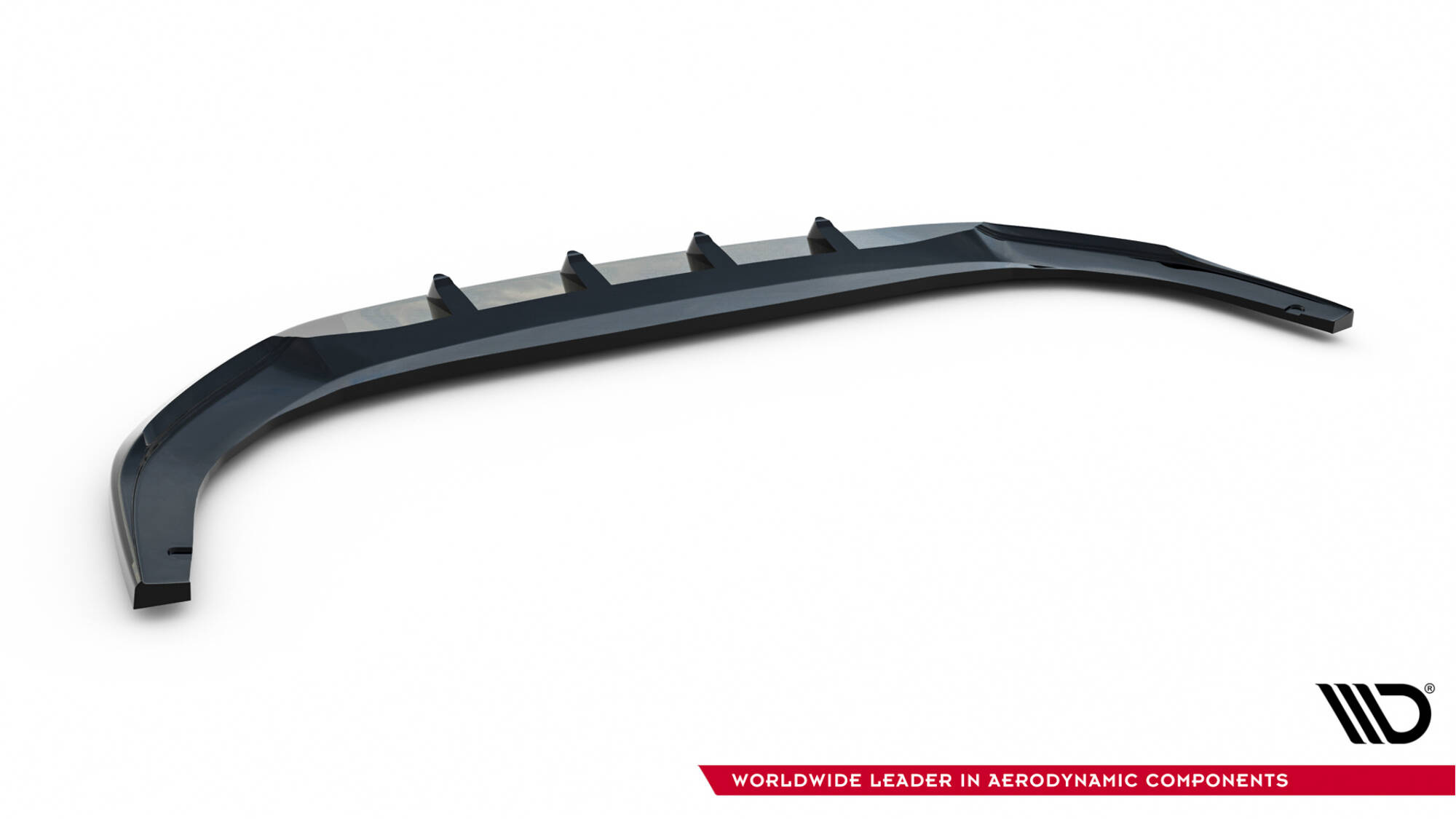 Frontspoiler VW (Golf R-Line/GTE/GTI) VIII Facelift 2024 -> | Sport Glossy Black Edition V5 – bilde 5