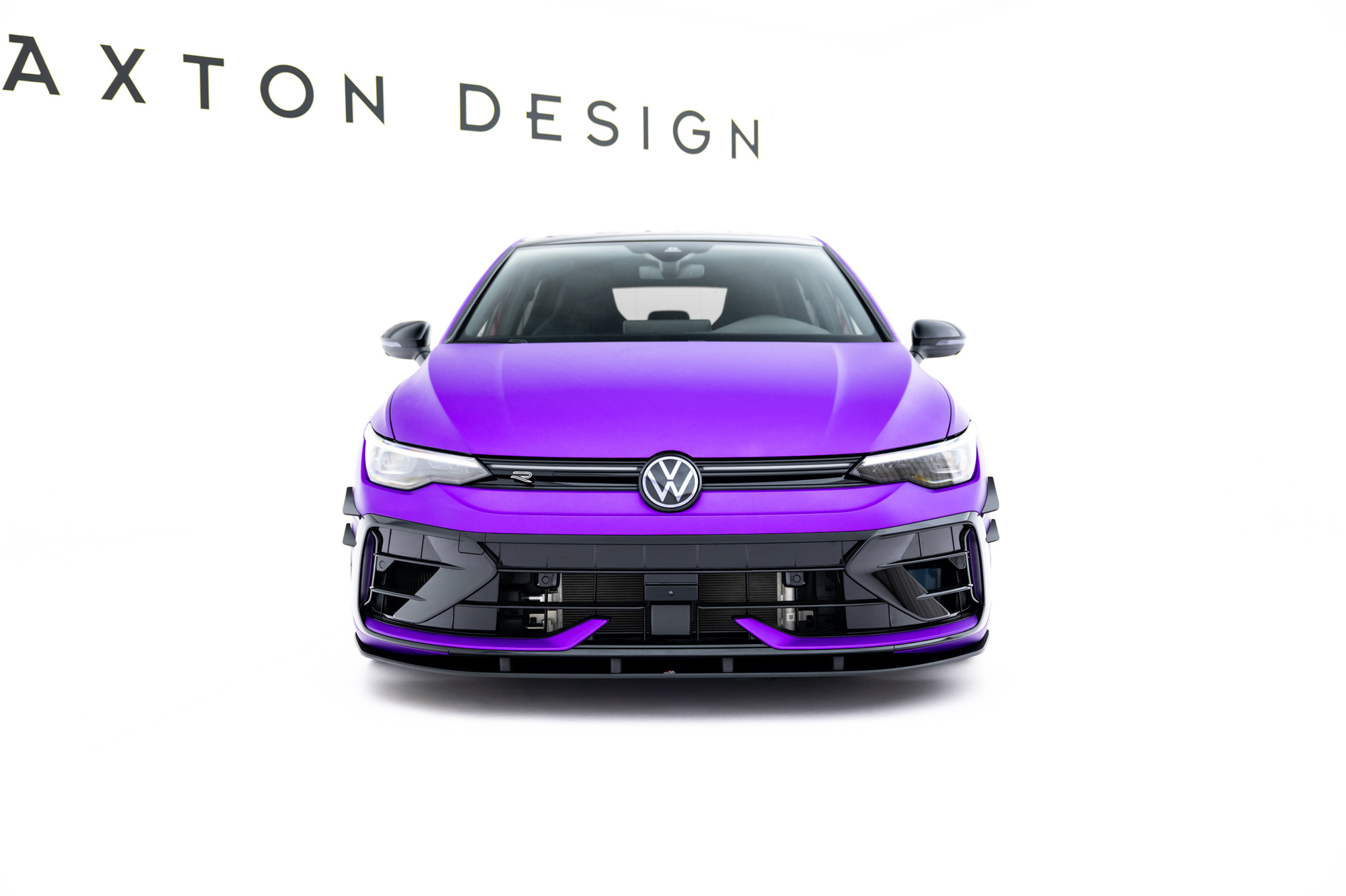 Frontspoiler VW Golf R VIII Facelift 2024 ->  | Sport Glossy Black Edition – bilde 4