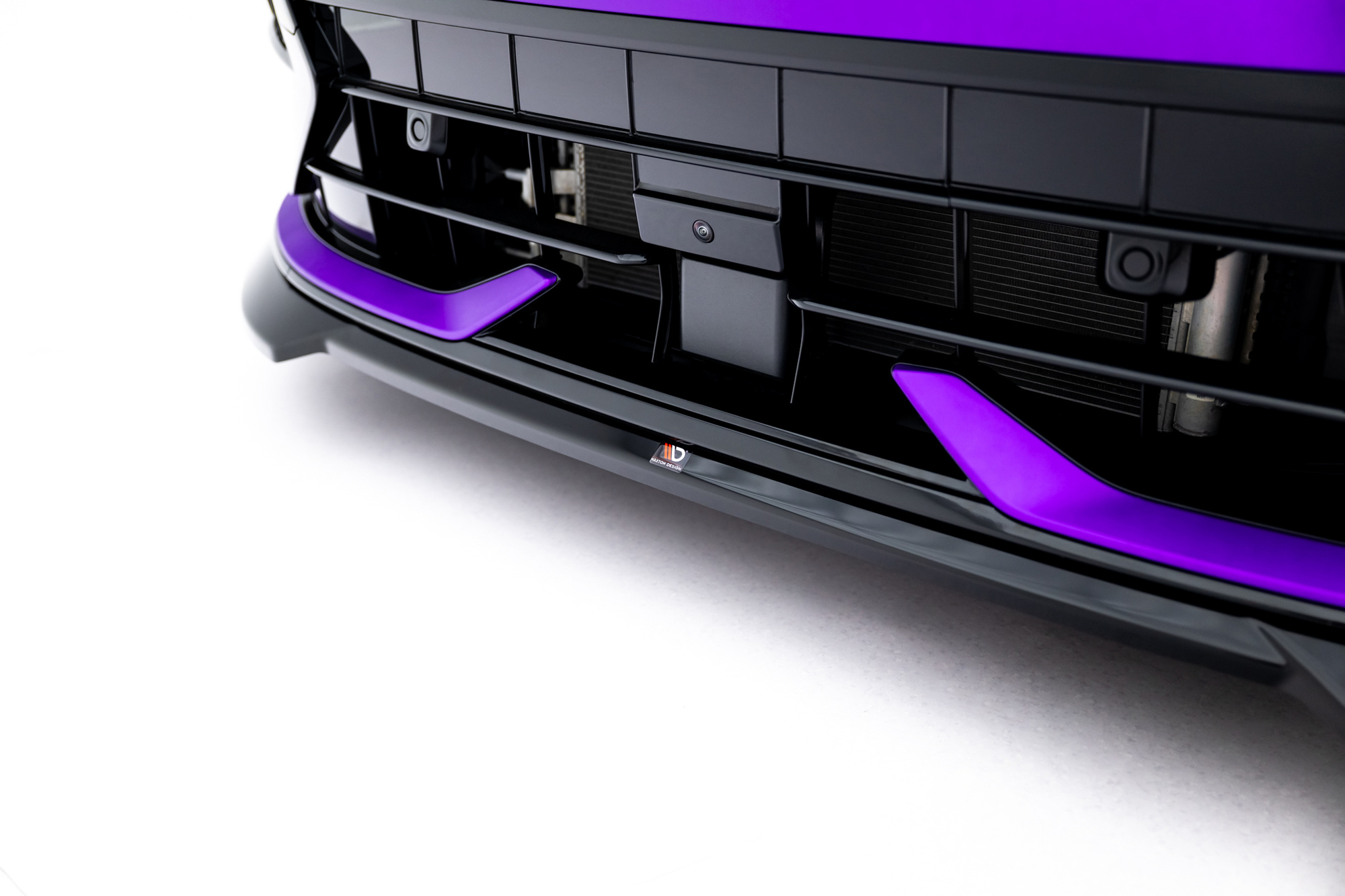 Frontspoiler VW Golf R VIII Facelift 2024 -> | Sport Glossy Black Edition V4 – bilde 3