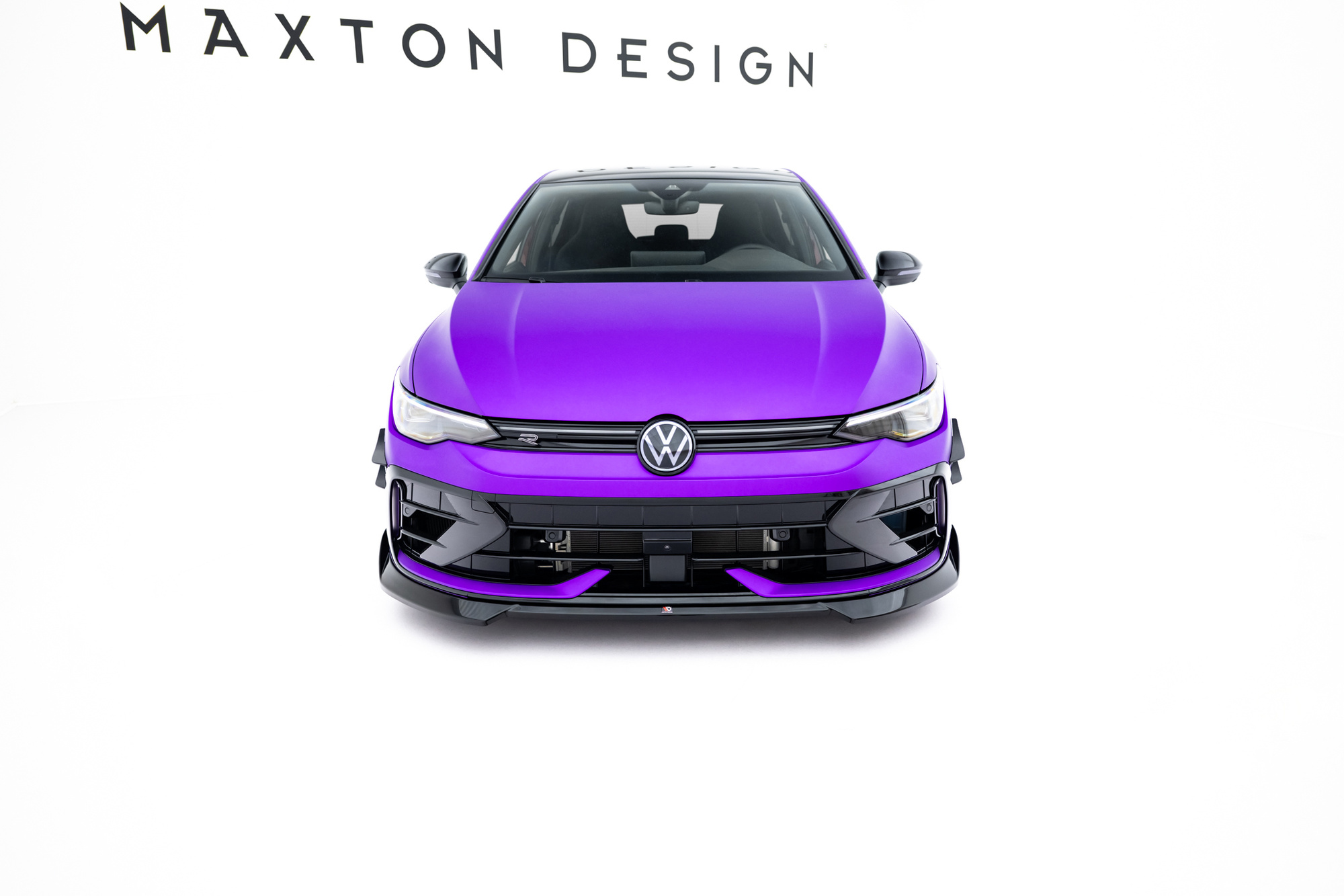 Frontspoiler VW Golf R VIII Facelift 2024 -> | Sport Glossy Black Edition V4 – bilde 5