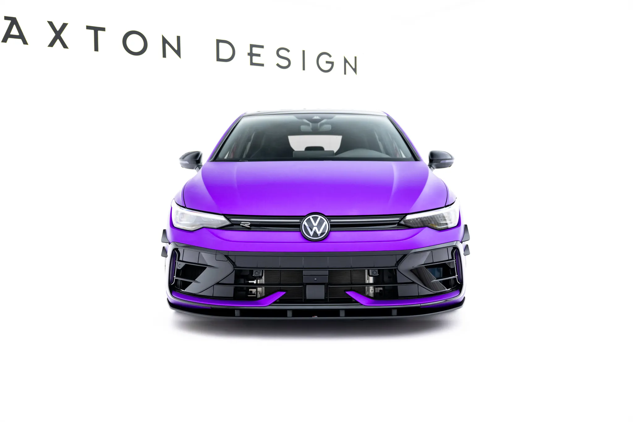 Frontspoiler VW Golf R VIII Facelift 2024 -> | Street Pro Black Edition – bilde 4