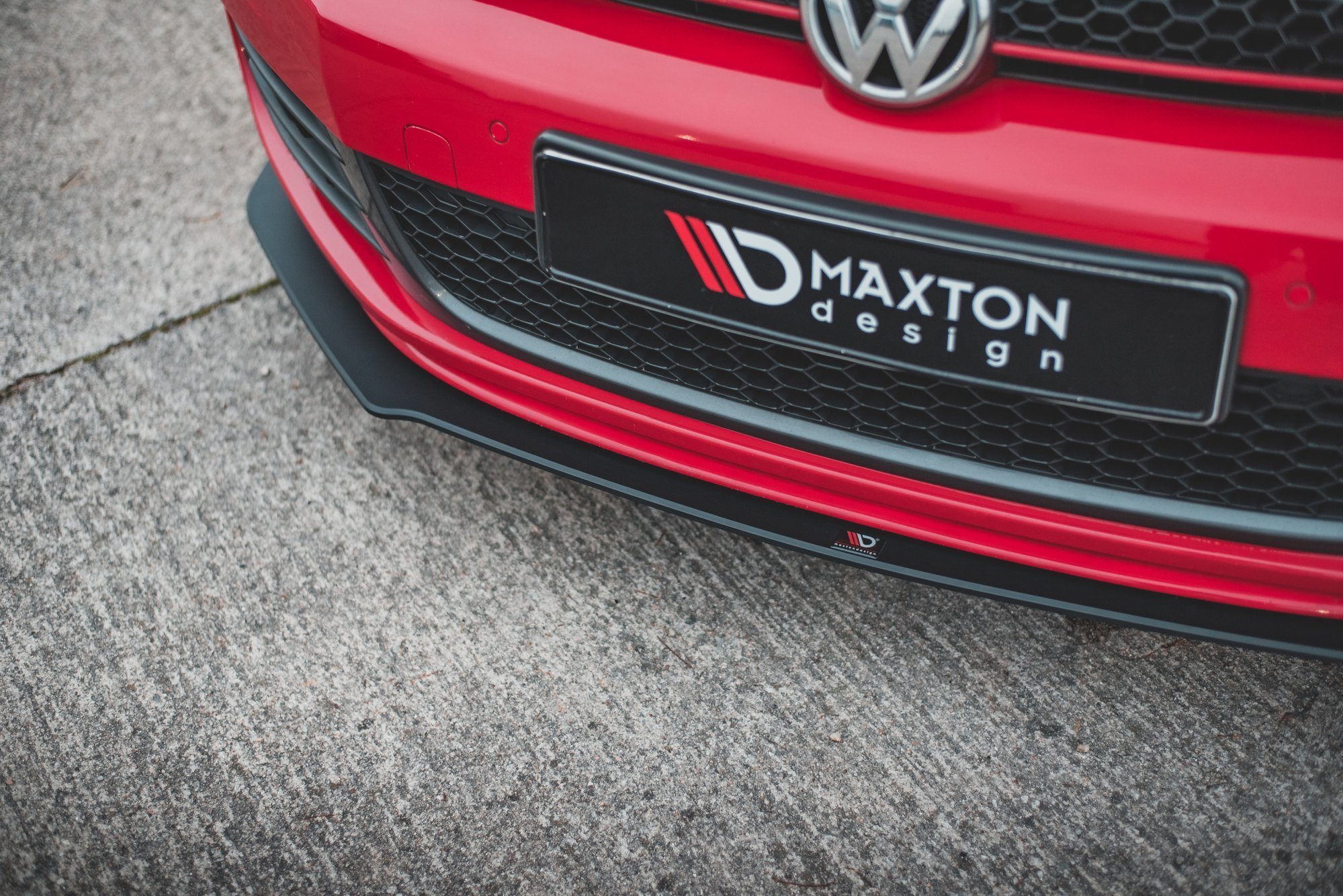 Frontspoiler VW Golf VI GTI 2008-2012 | V.3 Street Pro Black Edition