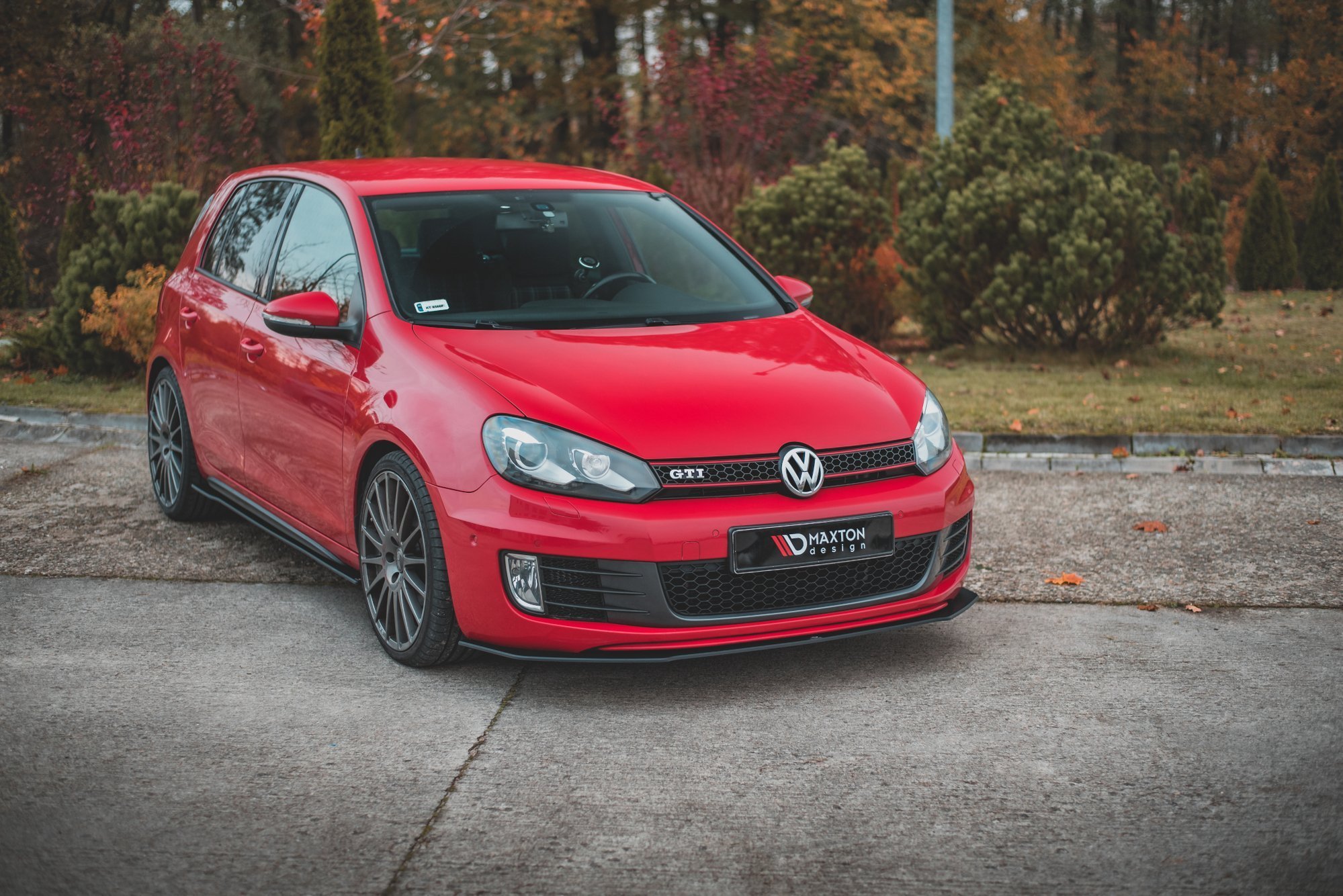 Frontspoiler VW Golf VI GTI 2008-2012 | V.3 Street Pro Black Edition – bilde 5