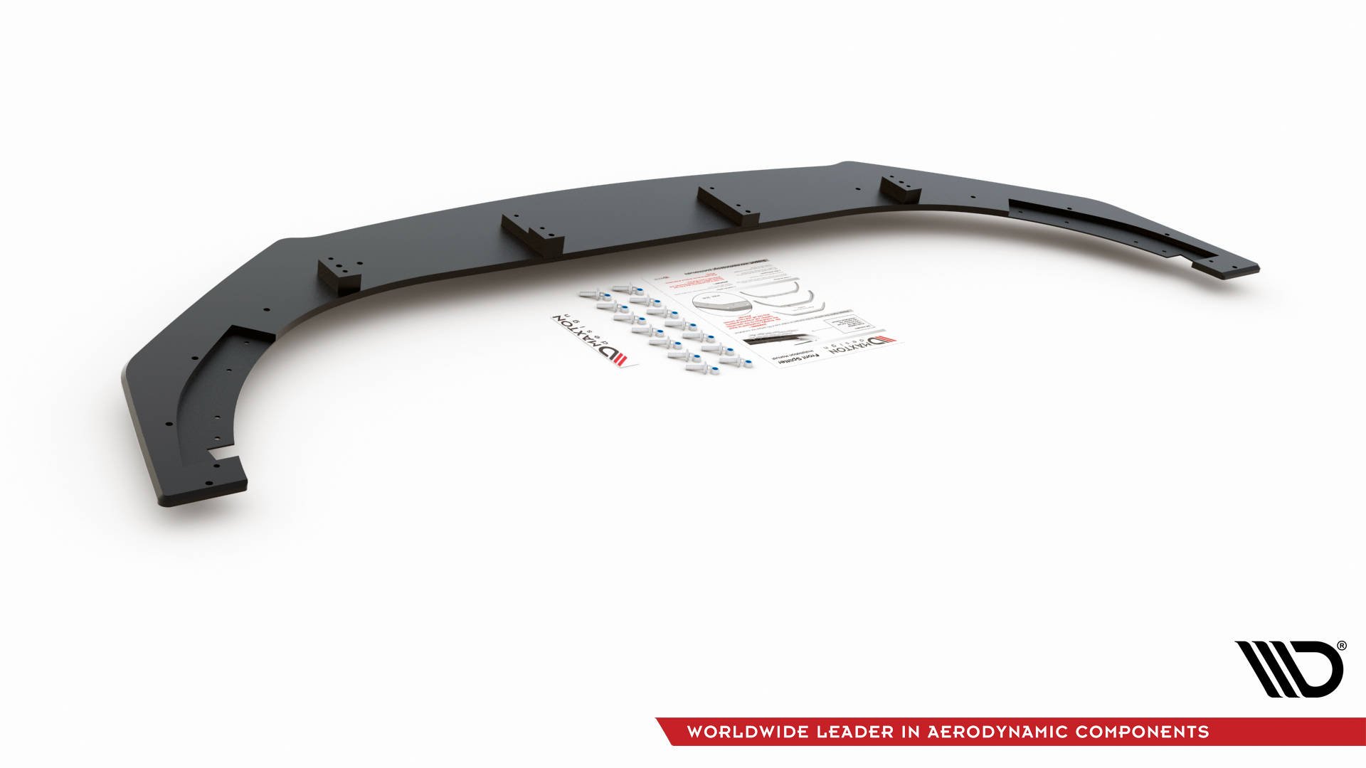 Frontspoiler VW Golf VI GTI 2008-2012 | V.3 Street Pro Black Edition – bilde 7