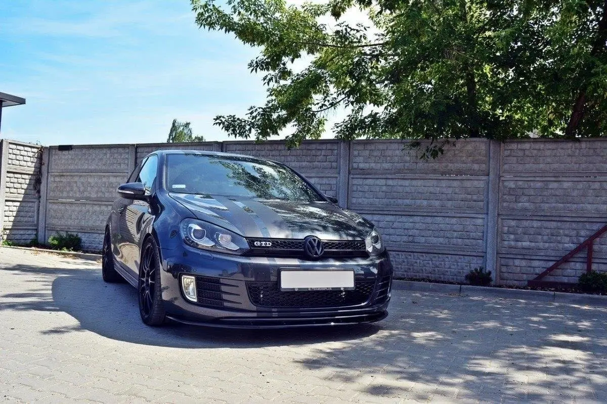 Frontspoiler VW Golf VI GTI 2008-2012 | VER.2 Glossy Black Edition