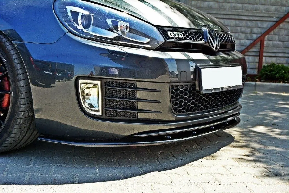 Frontspoiler VW Golf VI GTI 2008-2012 | VER.2 Glossy Black Edition – bilde 3