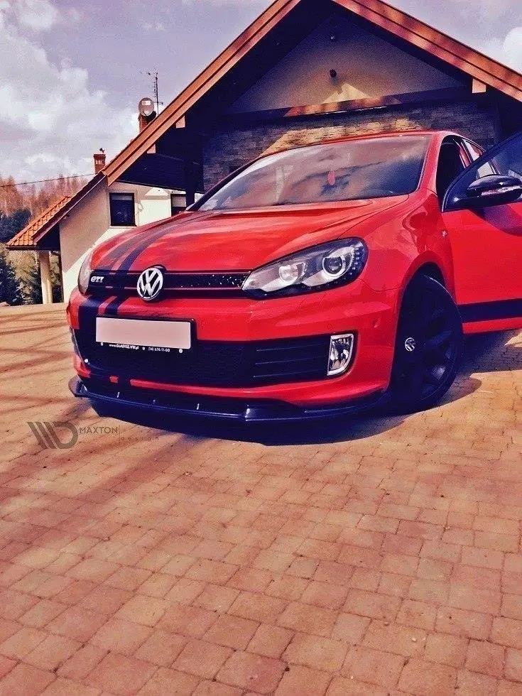 Frontspoiler VW Golf VI GTI 35TH 2008-2012 | Glossy Black Edition
