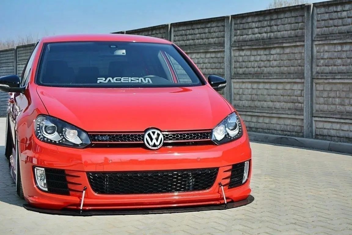 Frontspoiler VW Golf VI GTI 35TH 2008-2012 | Racing Black Edition