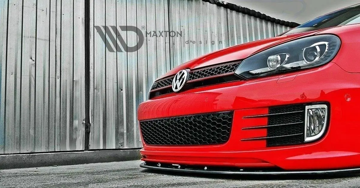 Frontspoiler VW Golf VI GTI 35TH 2008-2012 | V.2 Glossy Black Edition