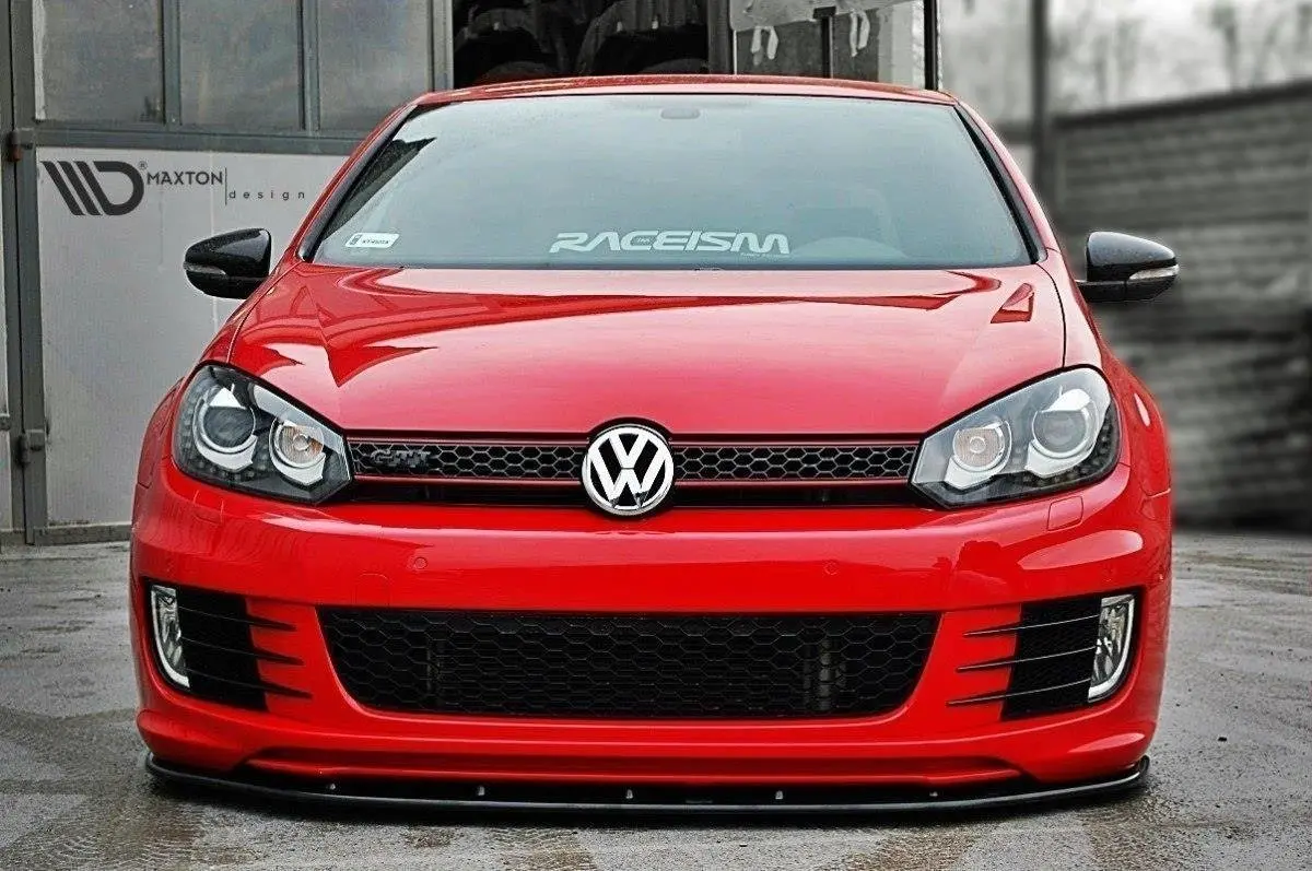 Frontspoiler VW Golf VI GTI 35TH 2008-2012 | V.2 Glossy Black Edition – bilde 2
