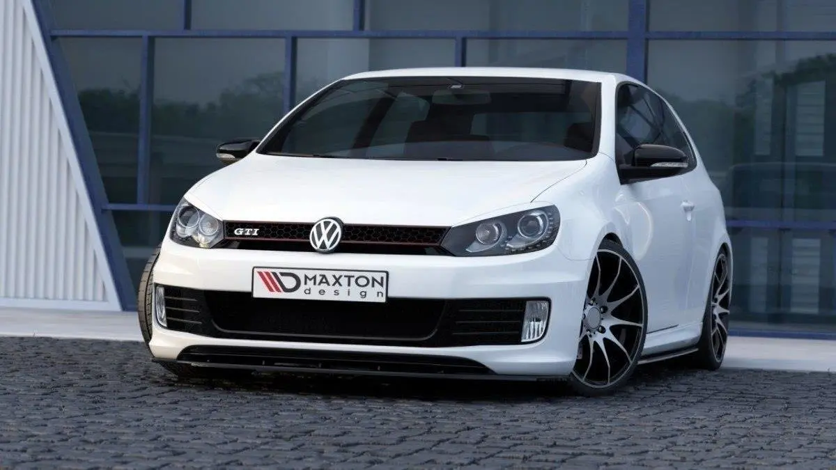 Frontspoiler VW Golf VI GTI 35TH 2008-2012 | V.2 Glossy Black Edition – bilde 4