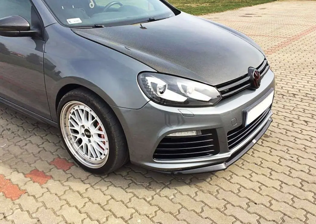 Frontspoiler VW Golf VI R 2008-2012 | Cupra Look Glossy Black Edition – bilde 2