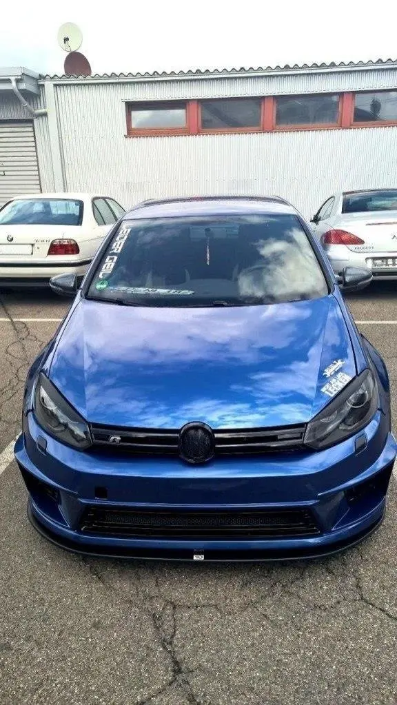 Frontspoiler VW Golf VI R400 2008-2012  | Glossy Black Edition