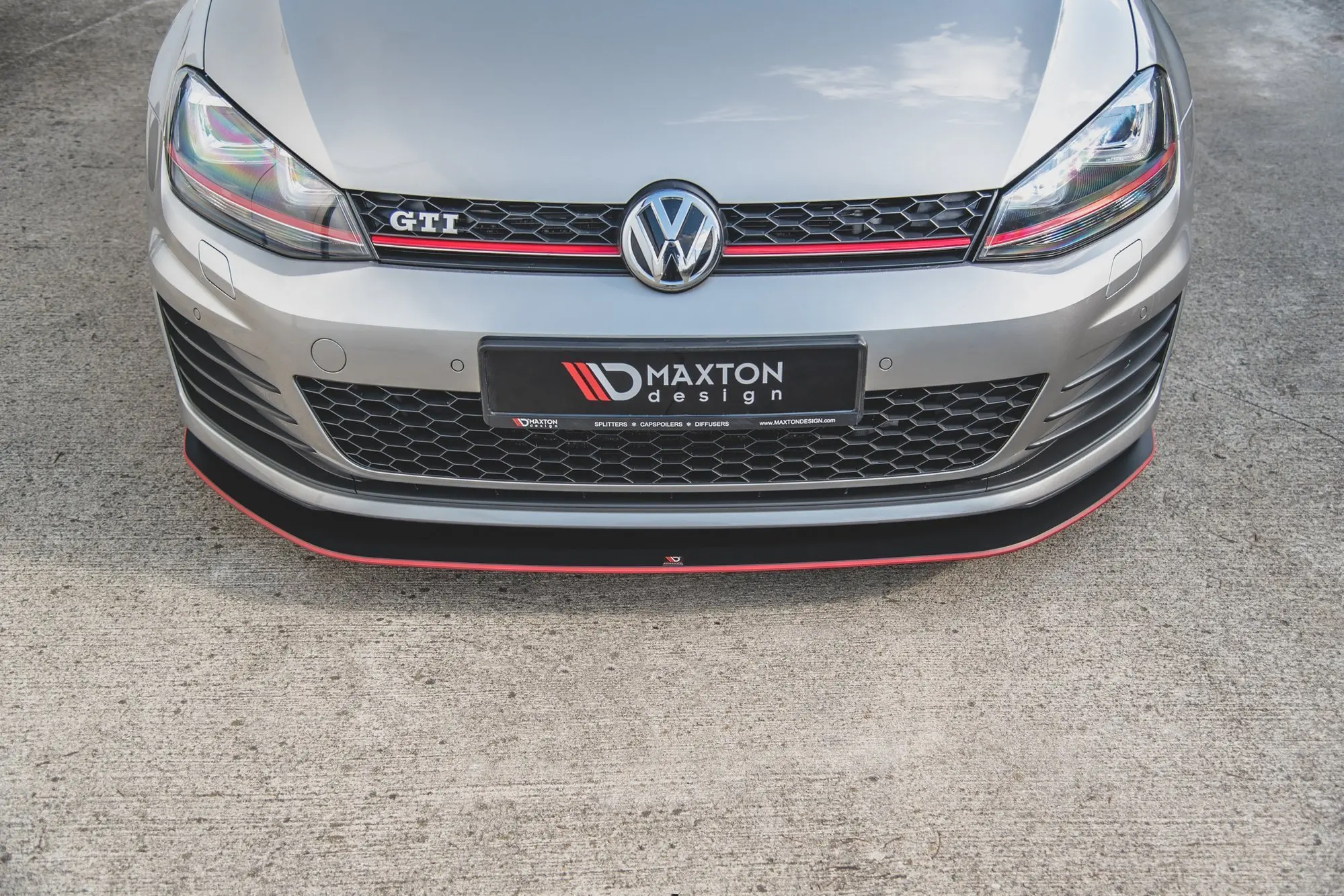 Frontspoiler VW Golf VII GTI 2013-2016 | Racing Durability Black Edition – bilde 12
