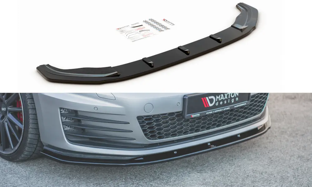 Frontspoiler VW Golf VII GTI 2013-2016 | V.1 Glossy Black Edition – bilde 3