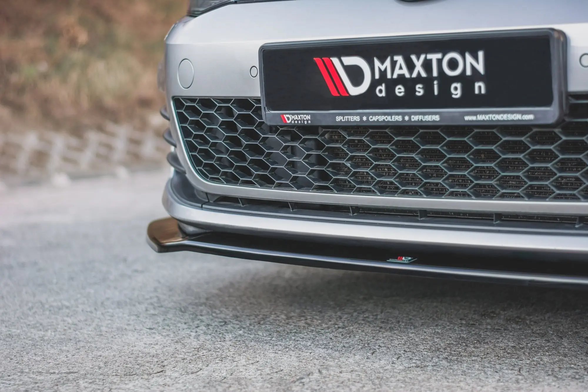 Frontspoiler VW Golf VII GTI 2013-2016 | V.2 Glossy Black Edition