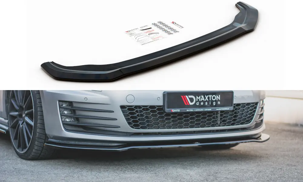 Frontspoiler VW Golf VII GTI 2013-2016 | V.2 Glossy Black Edition – bilde 3
