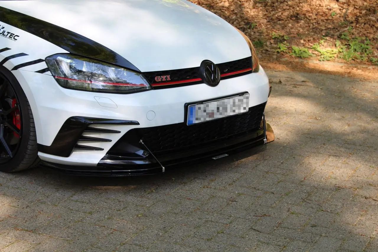 Frontspoiler VW Golf VII GTI Clubsport 2016-2017 | Racing Black Edition – bilde 2